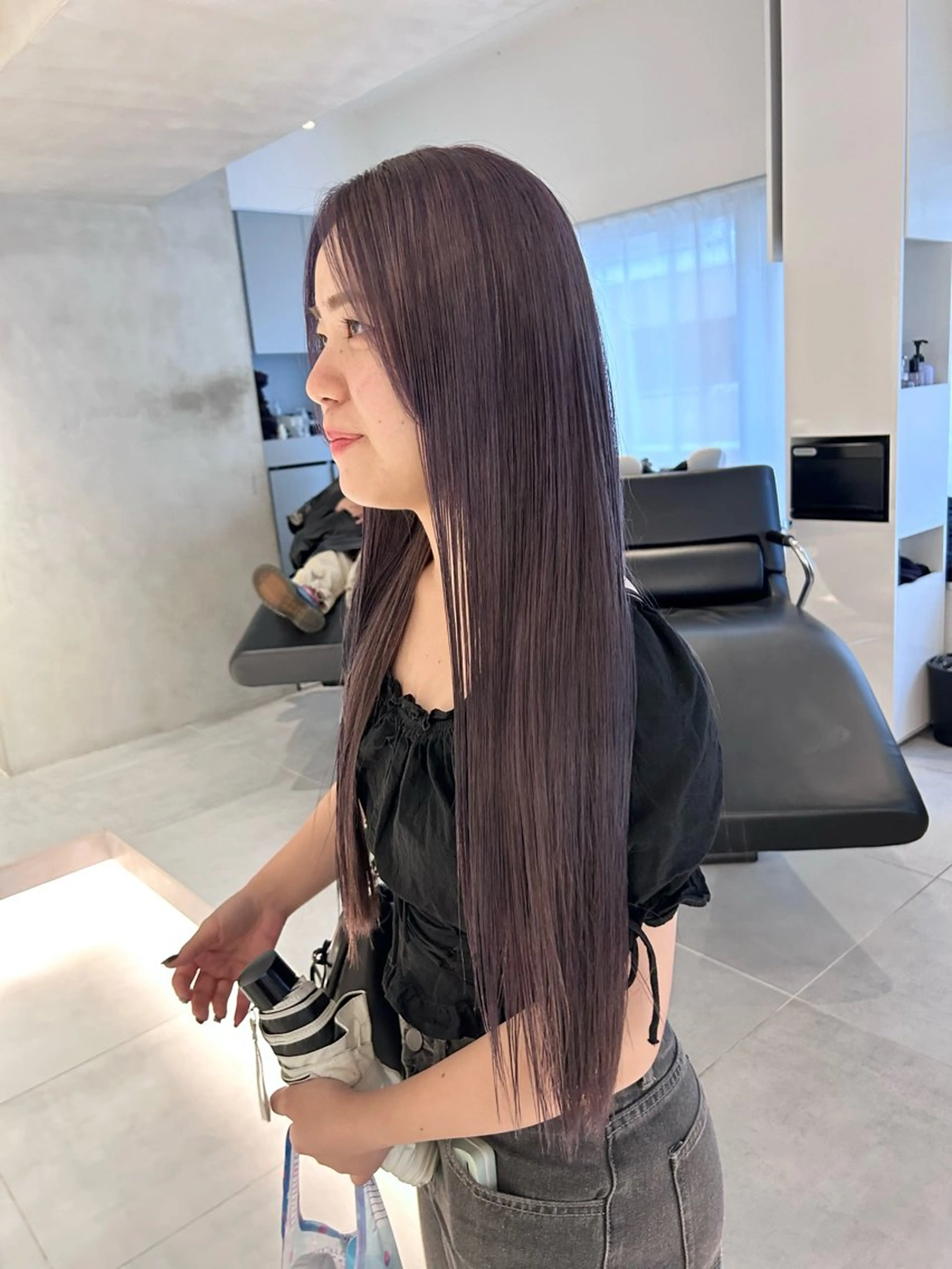 ロング カラー 🪞透け感&韓国ヘア 🪞honokaのヘアスタイル