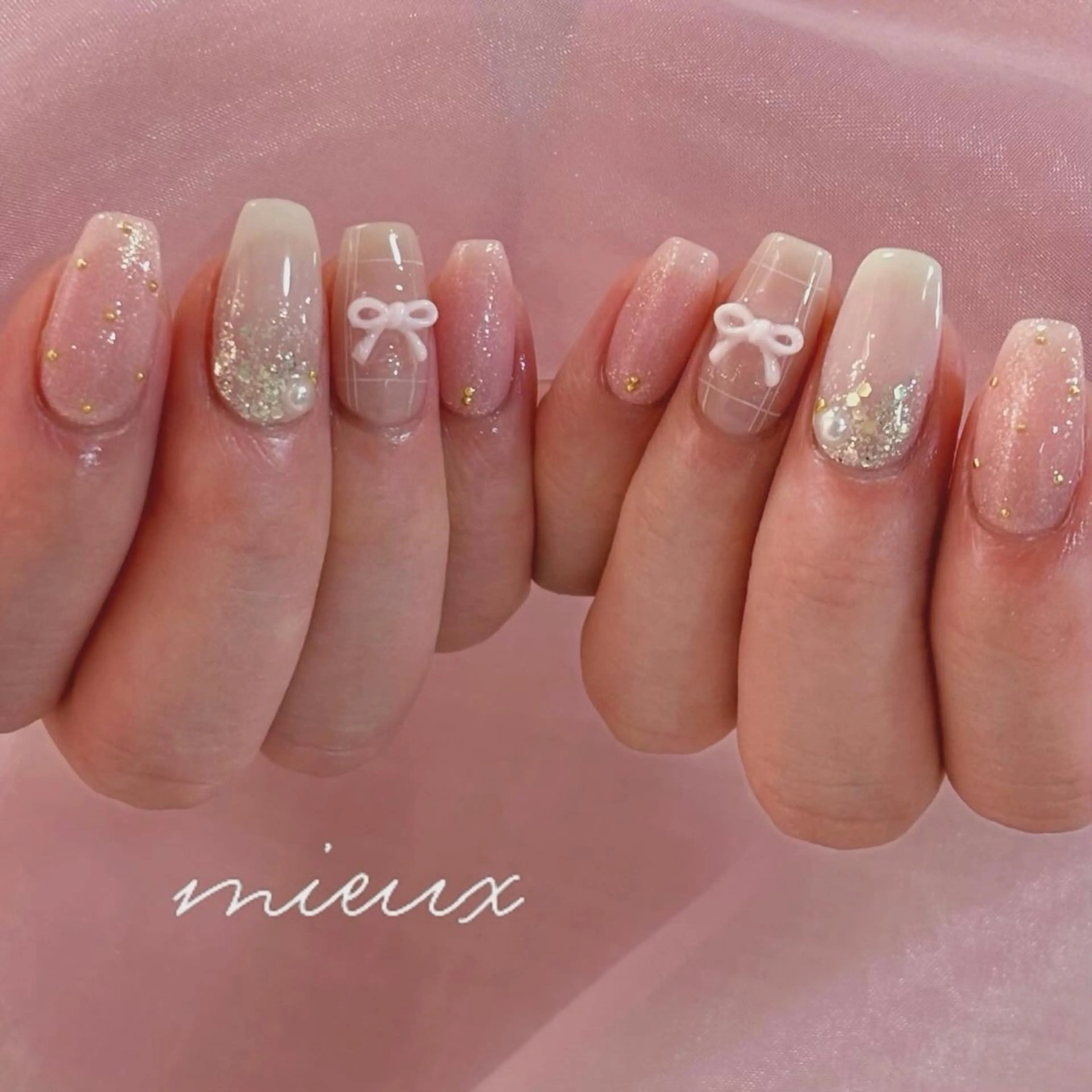 ネイル ハンドネイル nailsalon mieuxのネイルデザイン
