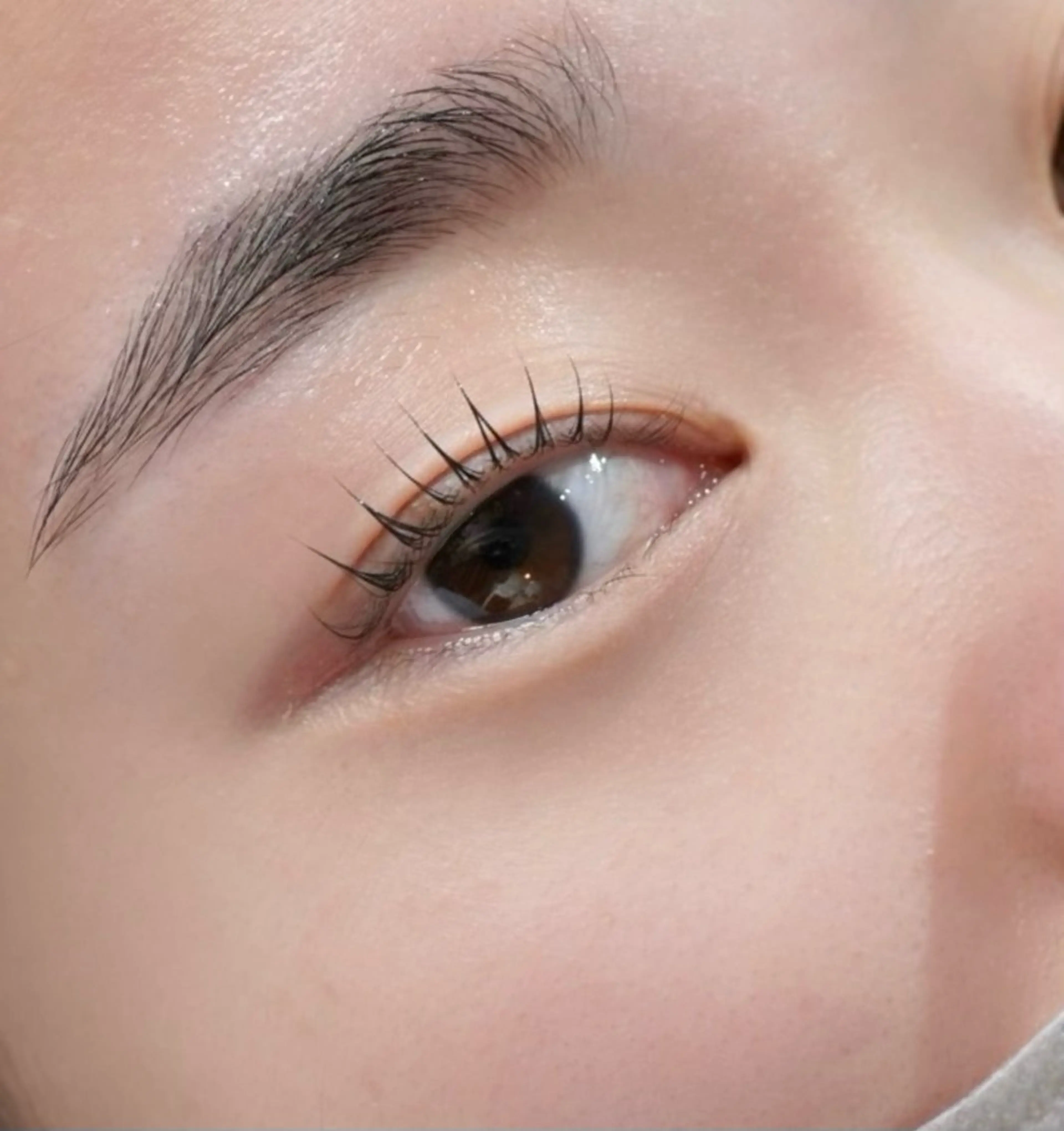 マツエク・マツパ ナチュラル 一重×まつ毛パーマ 骨格美眉ブロウリスト SHOKOの眉毛・アイブロウイメージ