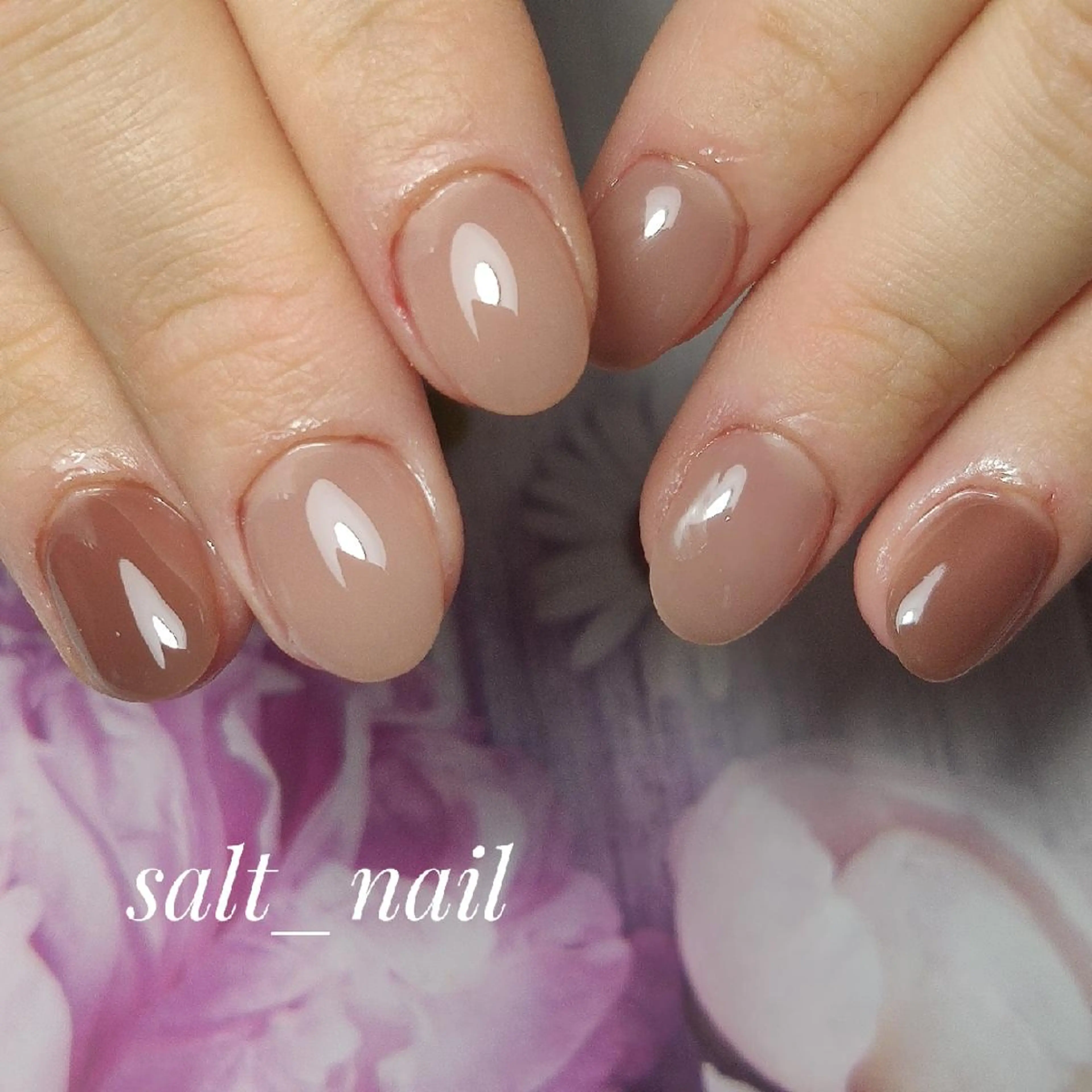 ネイル ハンドネイル 個人サロン saltnailのネイルデザイン