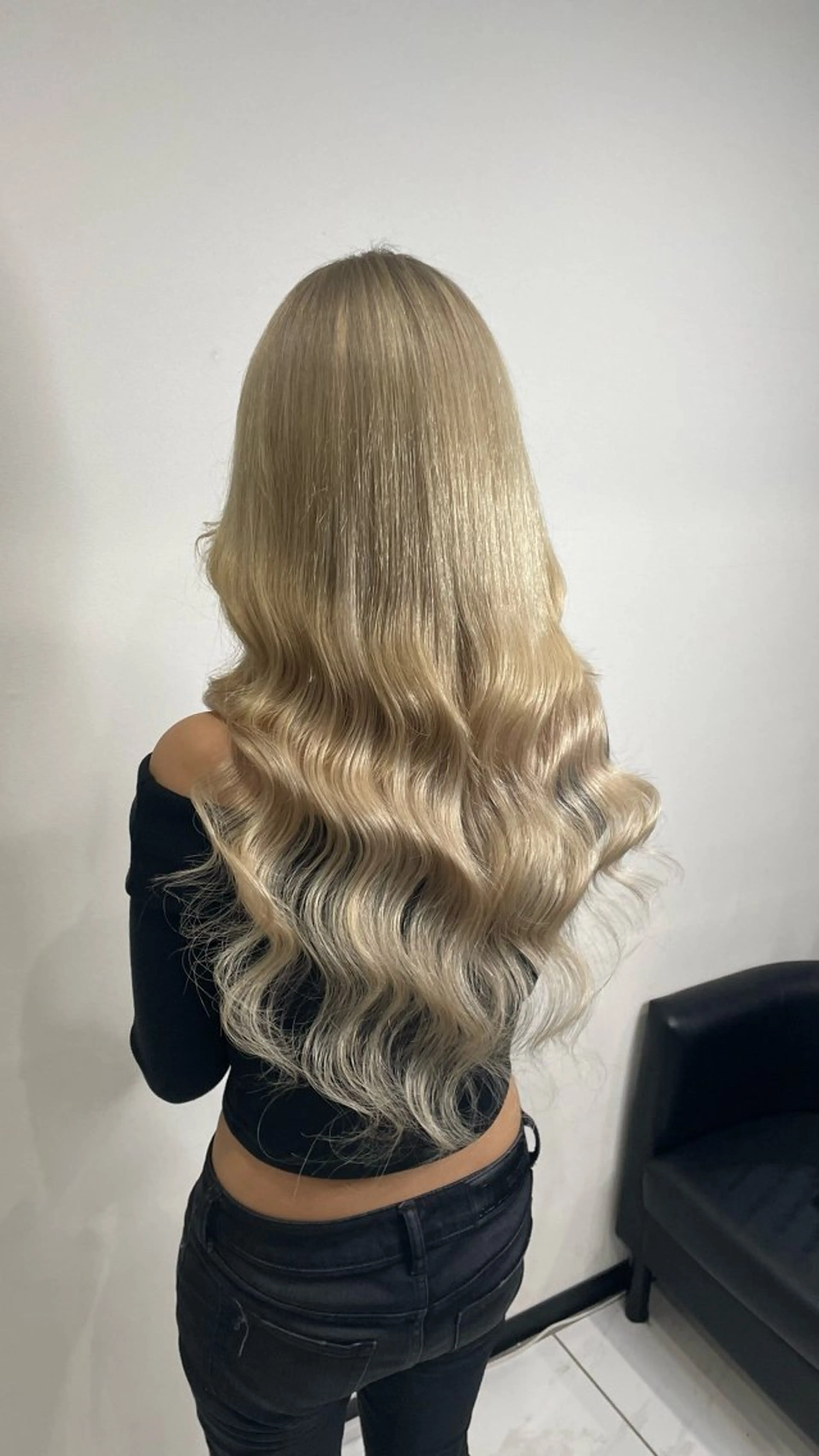 ロング ヘアカラー トリートメント エクステ \RINA🐾/ ジェルムのヘアスタイル