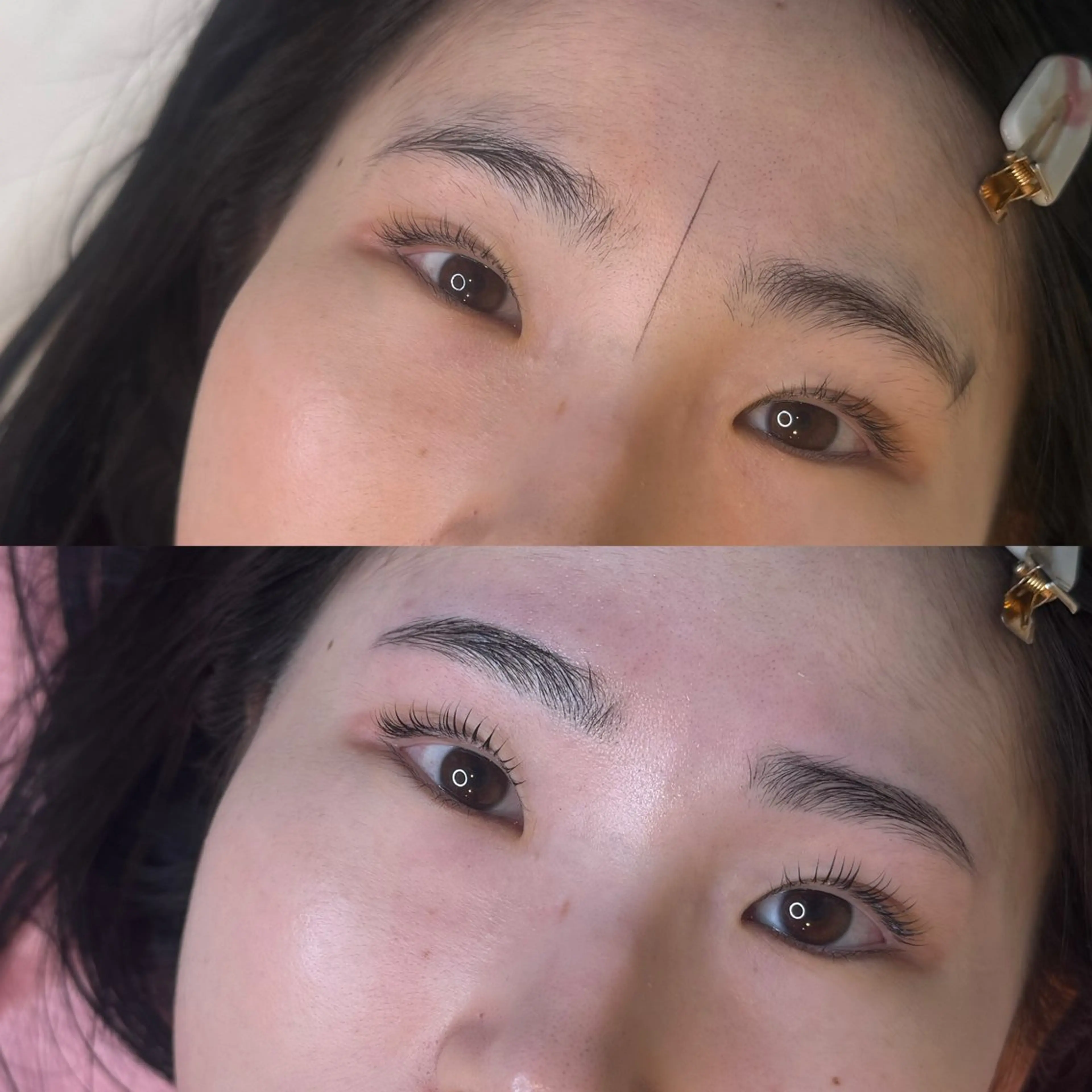 マツエク・マツパ マツパ 左右1ミリも狂わない 眉毛⭐︎Lillyのマツエク・マツパデザイン