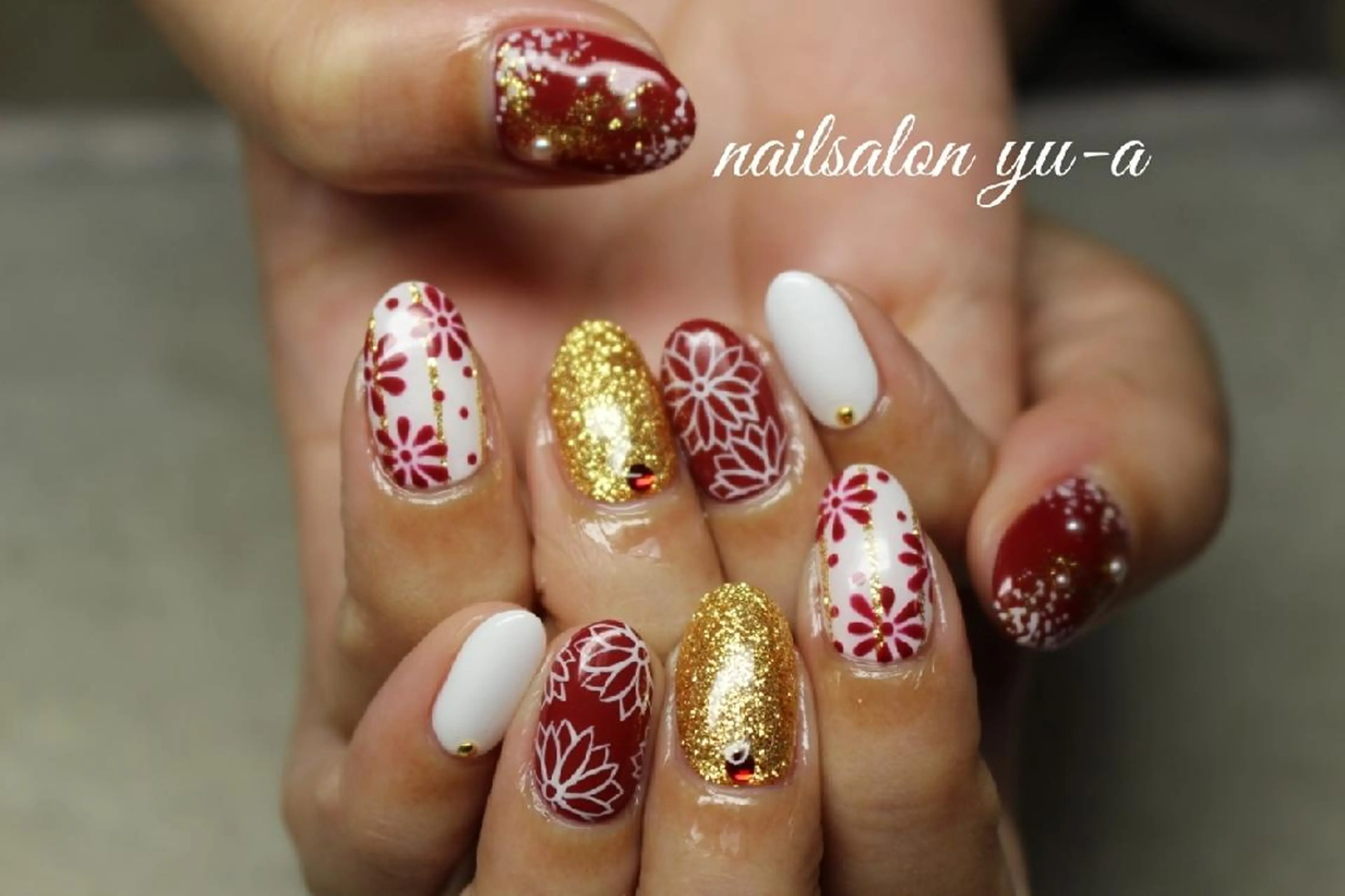 ネイル ハンドネイル yu-a☆   柏ネイルのネイルデザイン