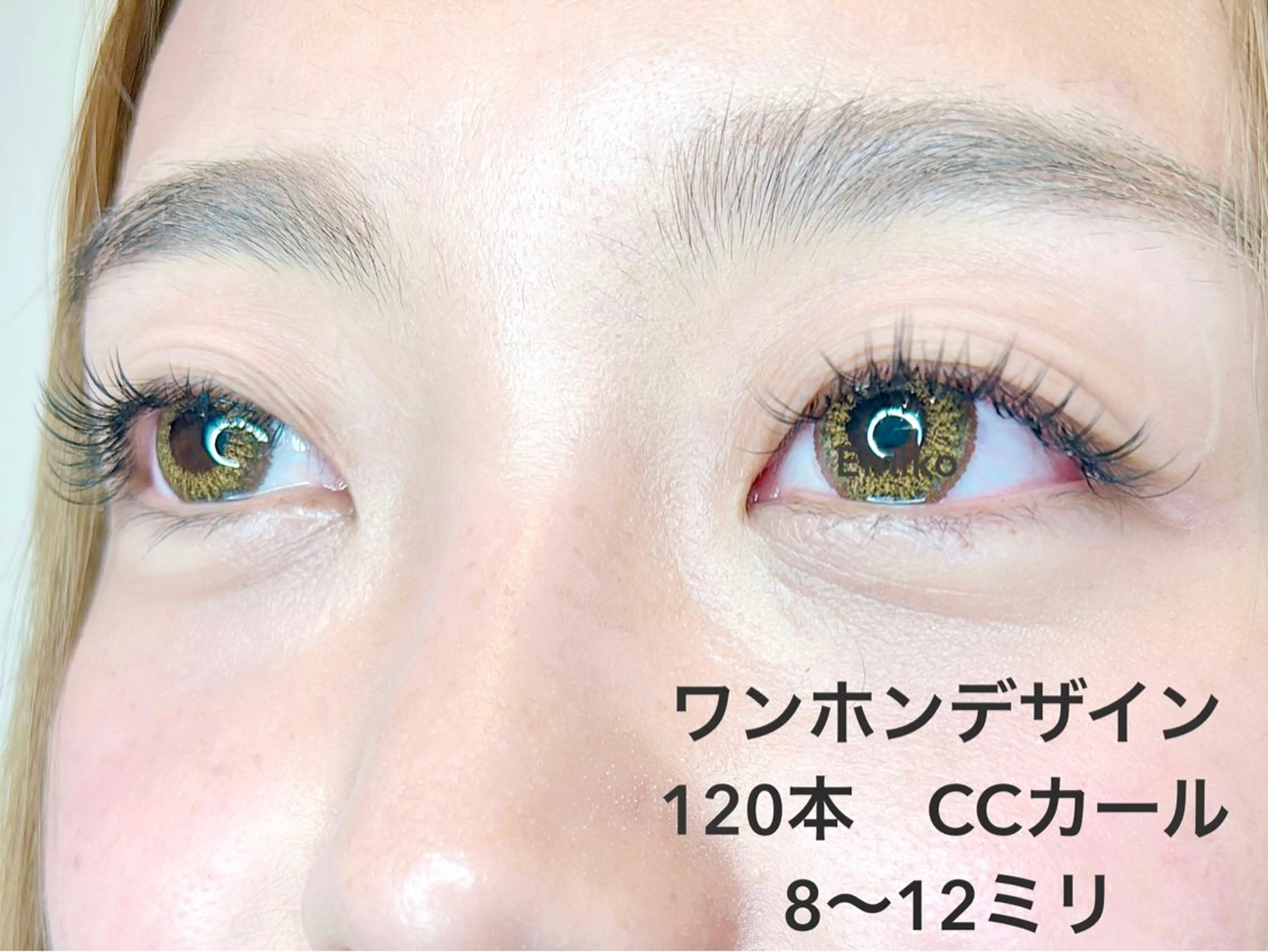 マツエク・マツパ CCカール Cカール キュート フラットラッシュ パリジェンヌラッシュリフト 美まつ毛❤️美眉毛 🌈✨Mebereのマツエク・マツパデザイン