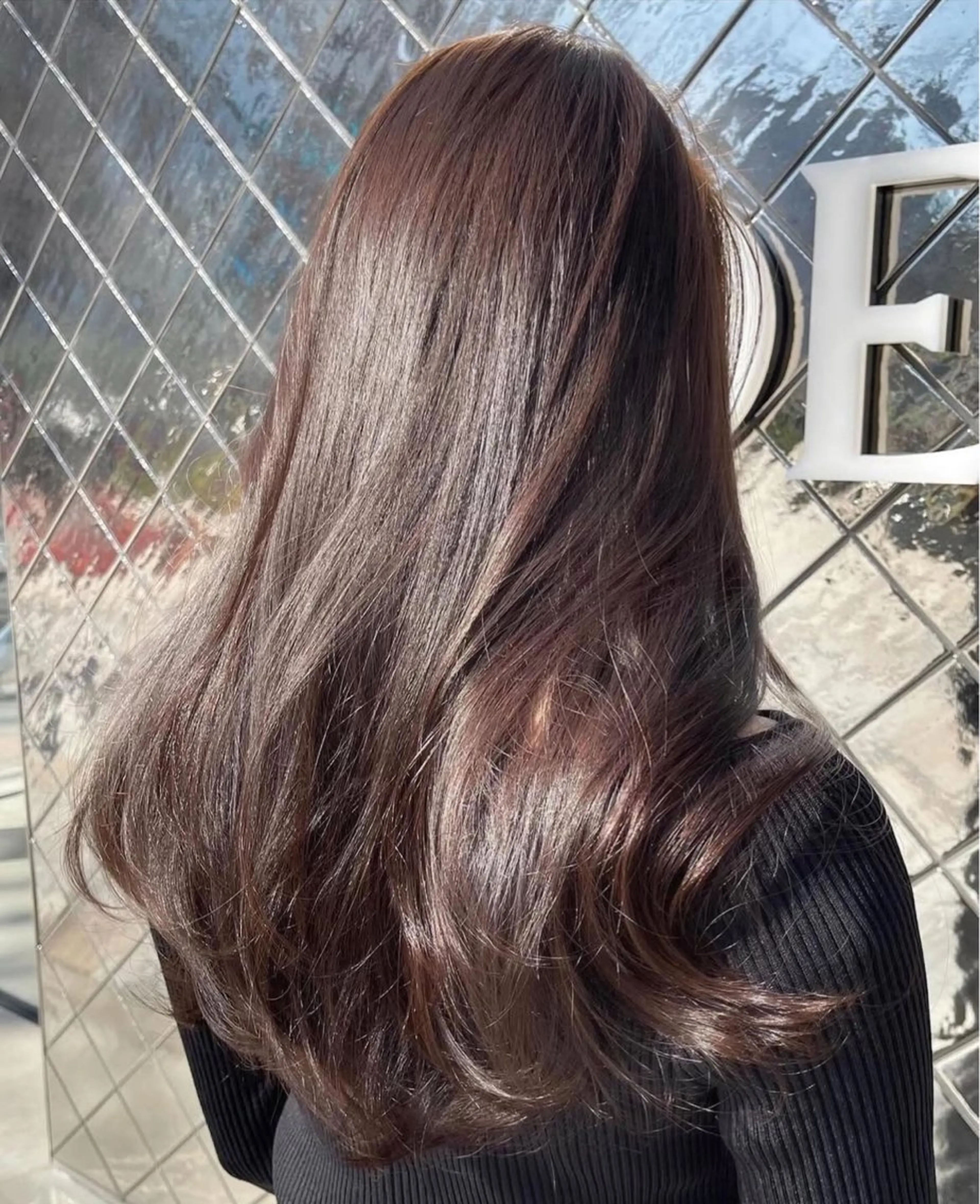 ロング カラー ❄️暗髪/透明感❄️ /reyのヘアスタイル
