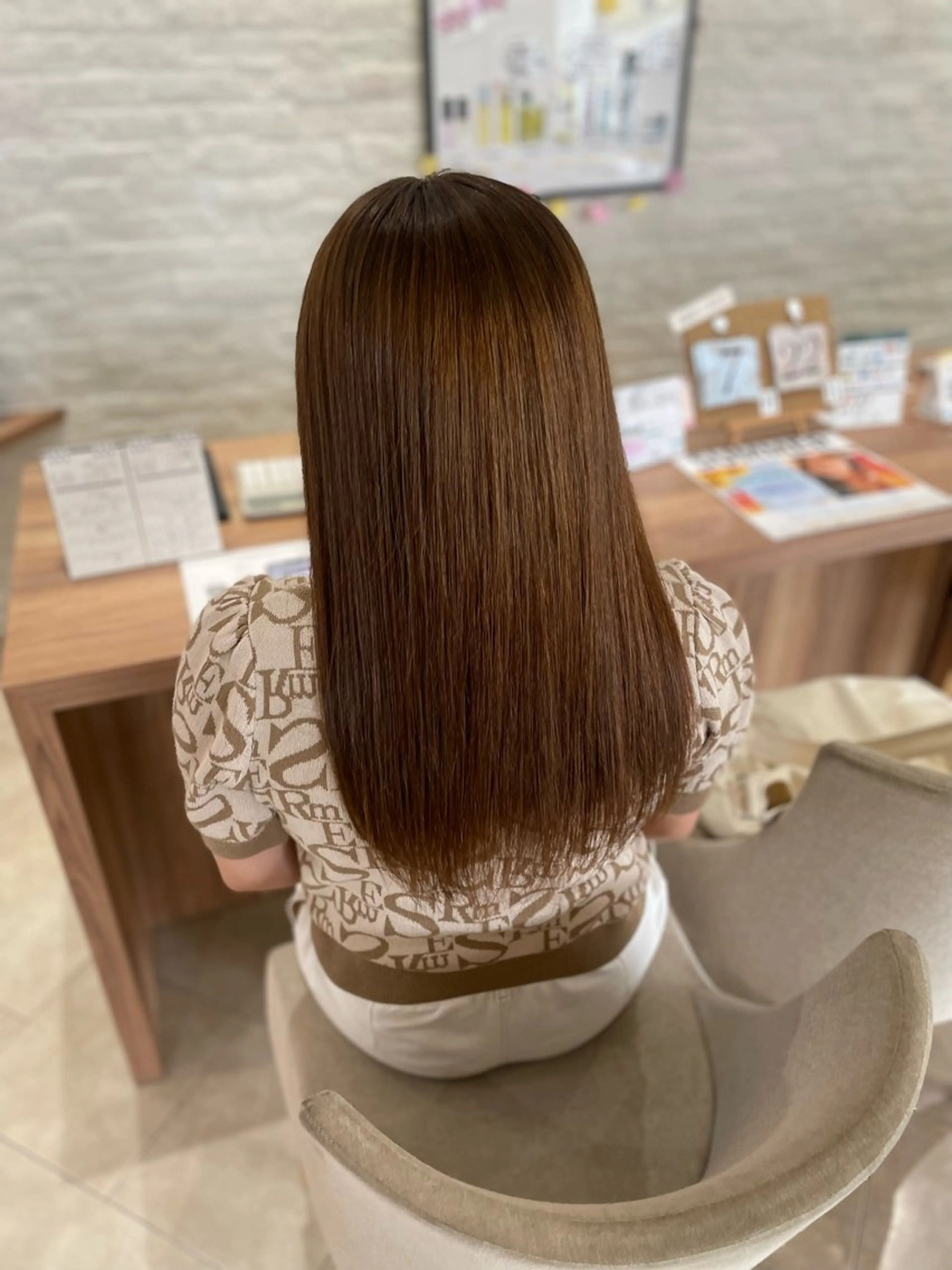 パーマ 縮毛矯正 加藤 和音のヘアスタイル