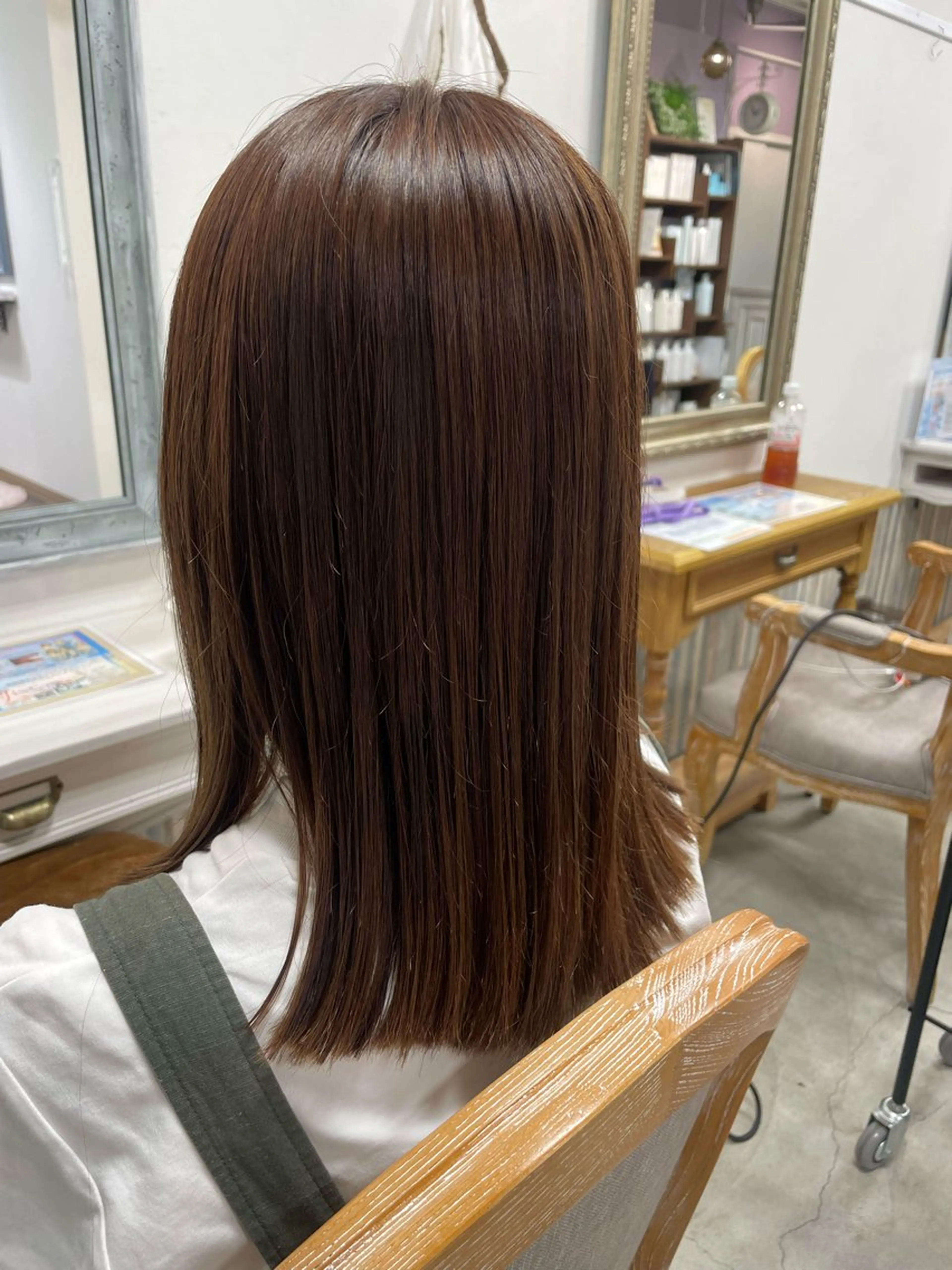 ミディアム カット ヘアカラー ヘッドスパ 【tico】 Chihoのマツエク・マツパデザイン