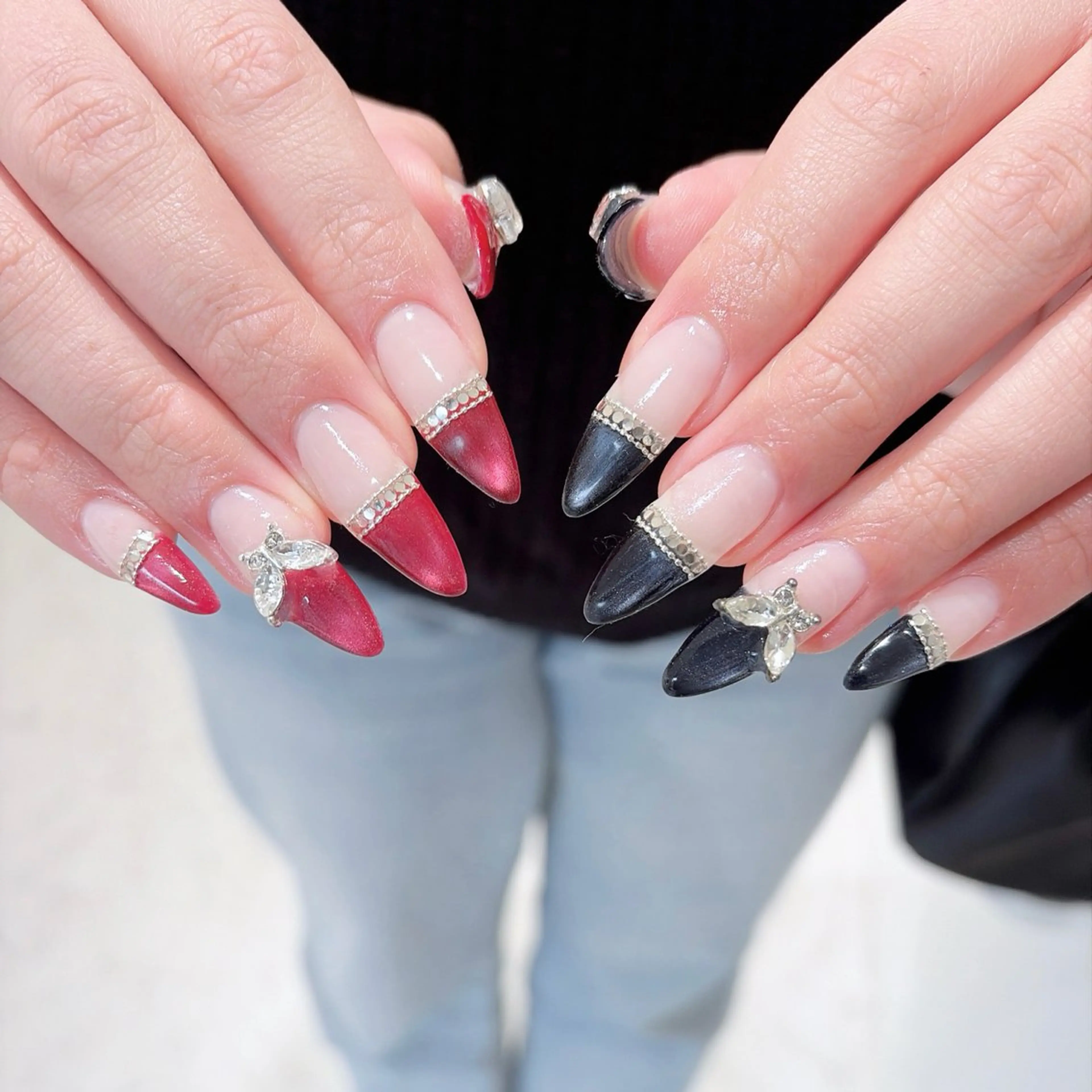 ネイル 【大垣ネイル】 ゆうか🩵のネイルデザイン