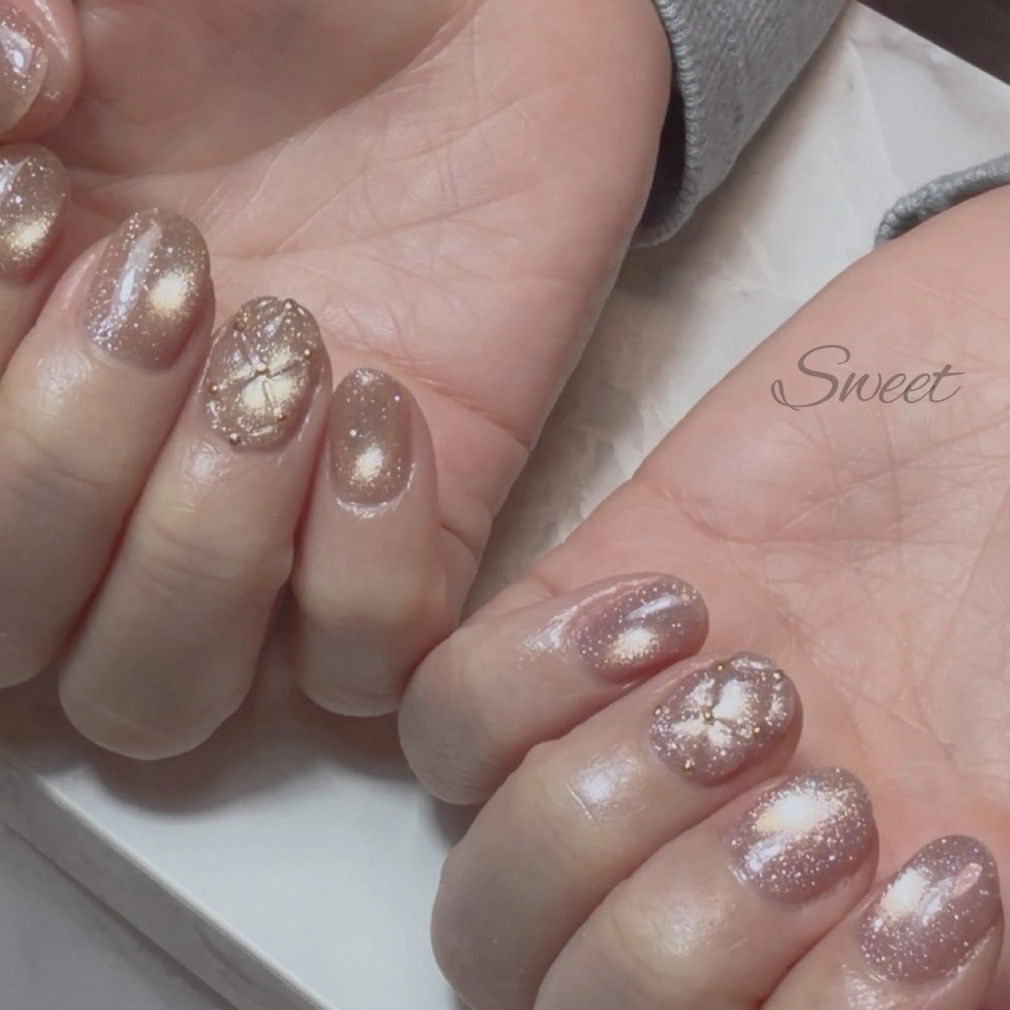 ネイル ハンドネイル sweet 仲野陽子のネイルデザイン