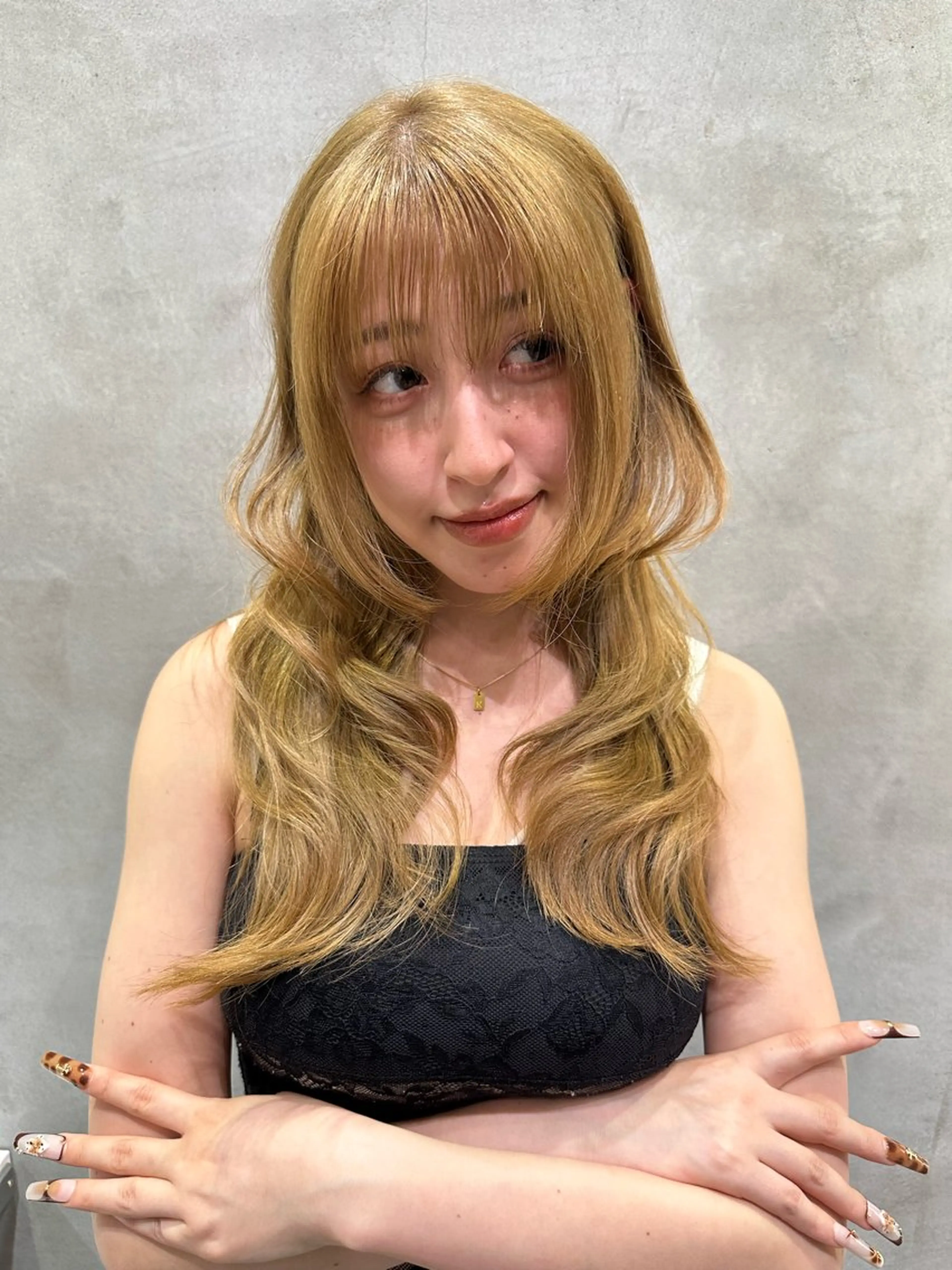 ロング ヘアカラー 【lond】🩶 Marinのヘアスタイル