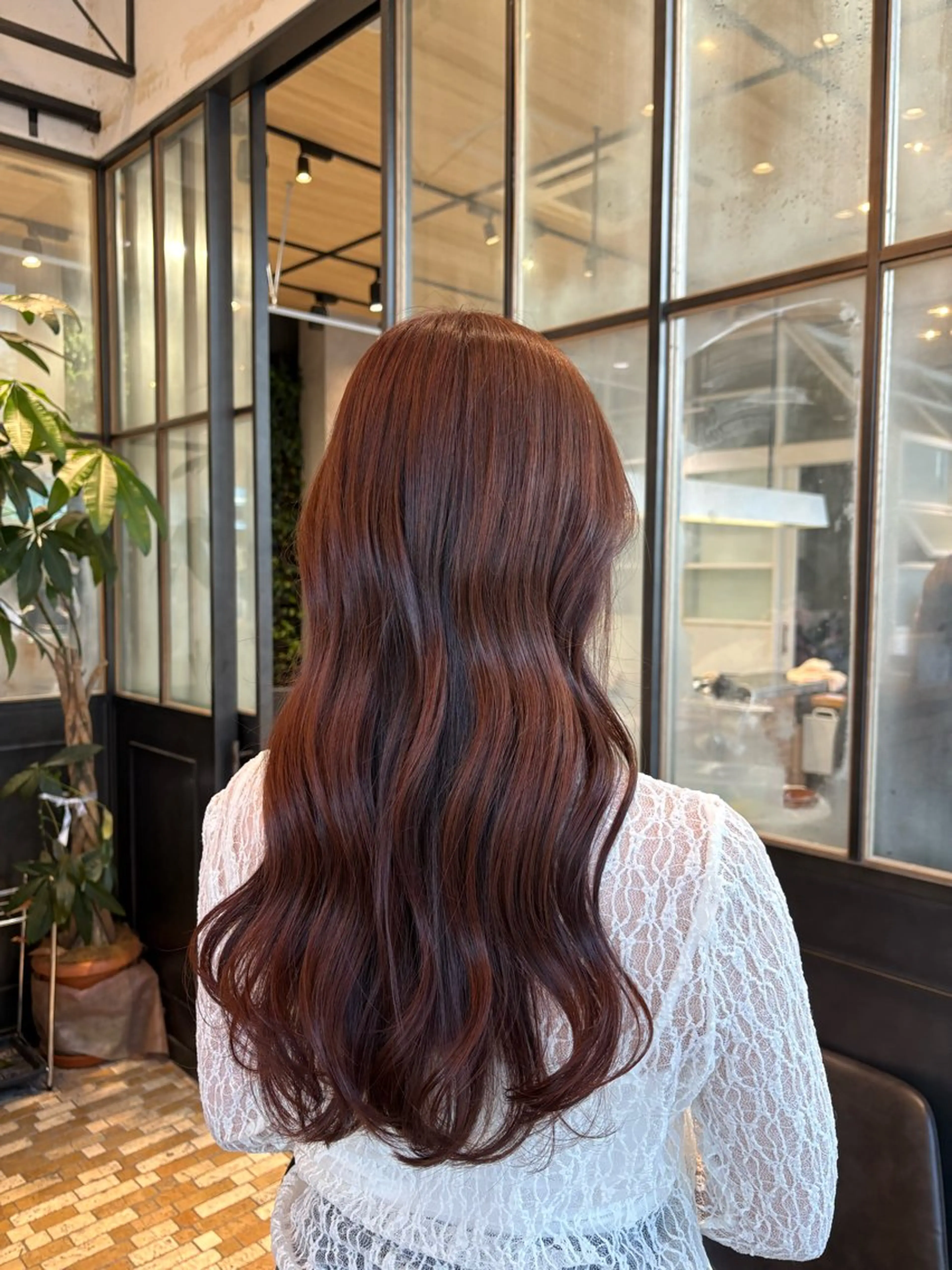 ロング カット ヘアカラー Lolonois 森ノ宮/RINのヘアスタイル