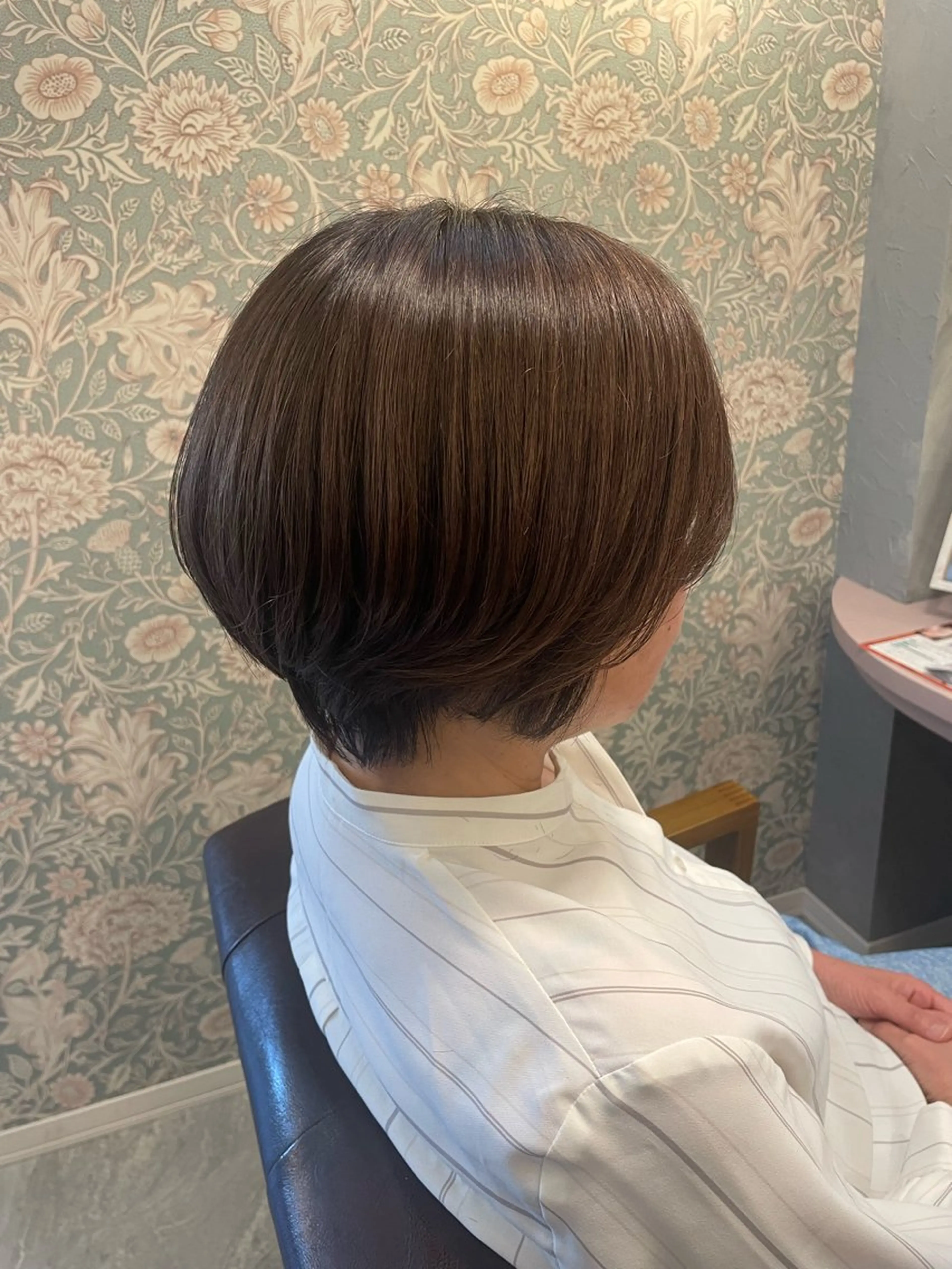 ショート ショートボブ ボブ ショートヘア hair make echo滿木あい花のヘアスタイル