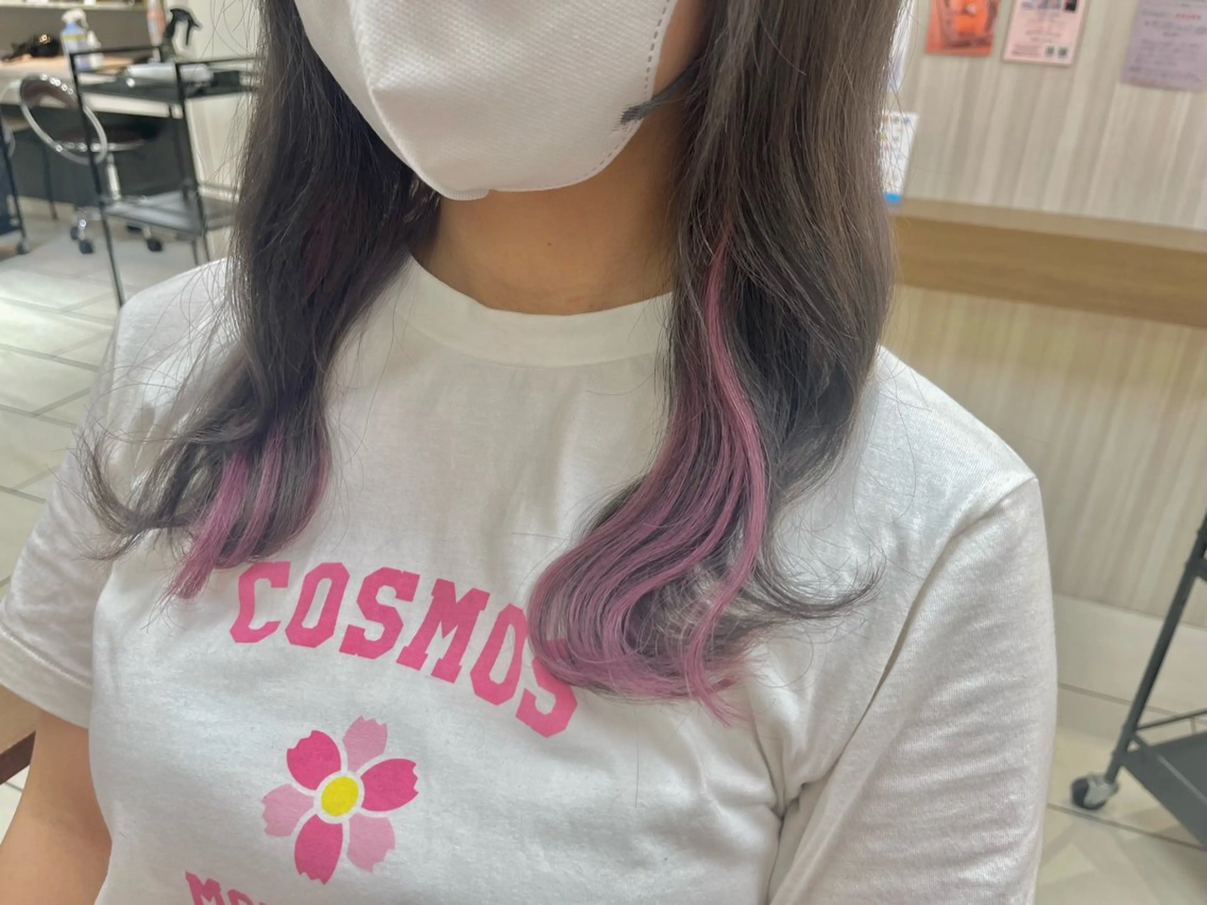 セミロング 福本 光のヘアスタイル