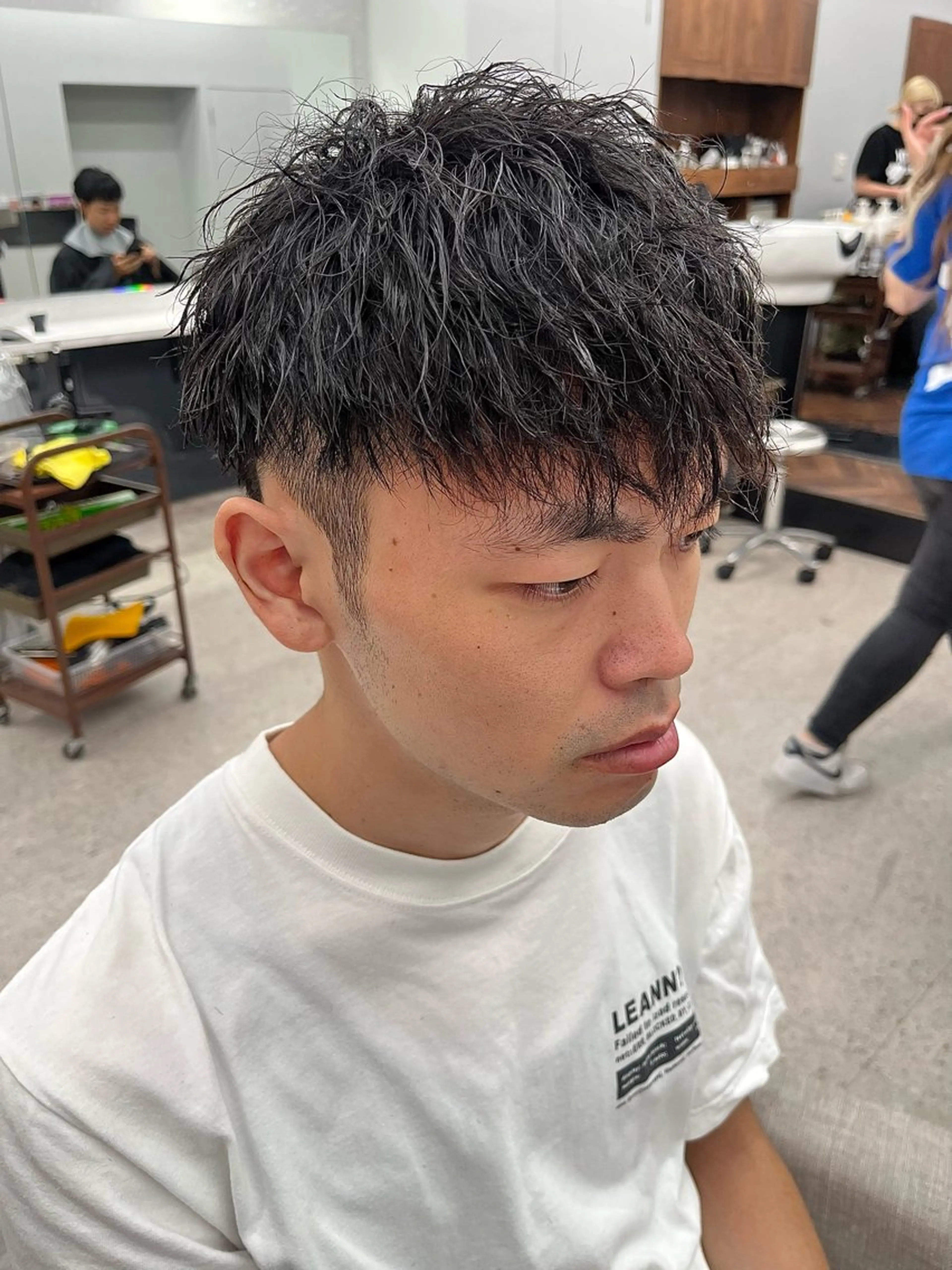 パーマ メンズ メンズパーマ メンズツイストパーマ ツイストパーマ 🍐シャドウパーマ メンズ特化/守岡🍐のヘアスタイル