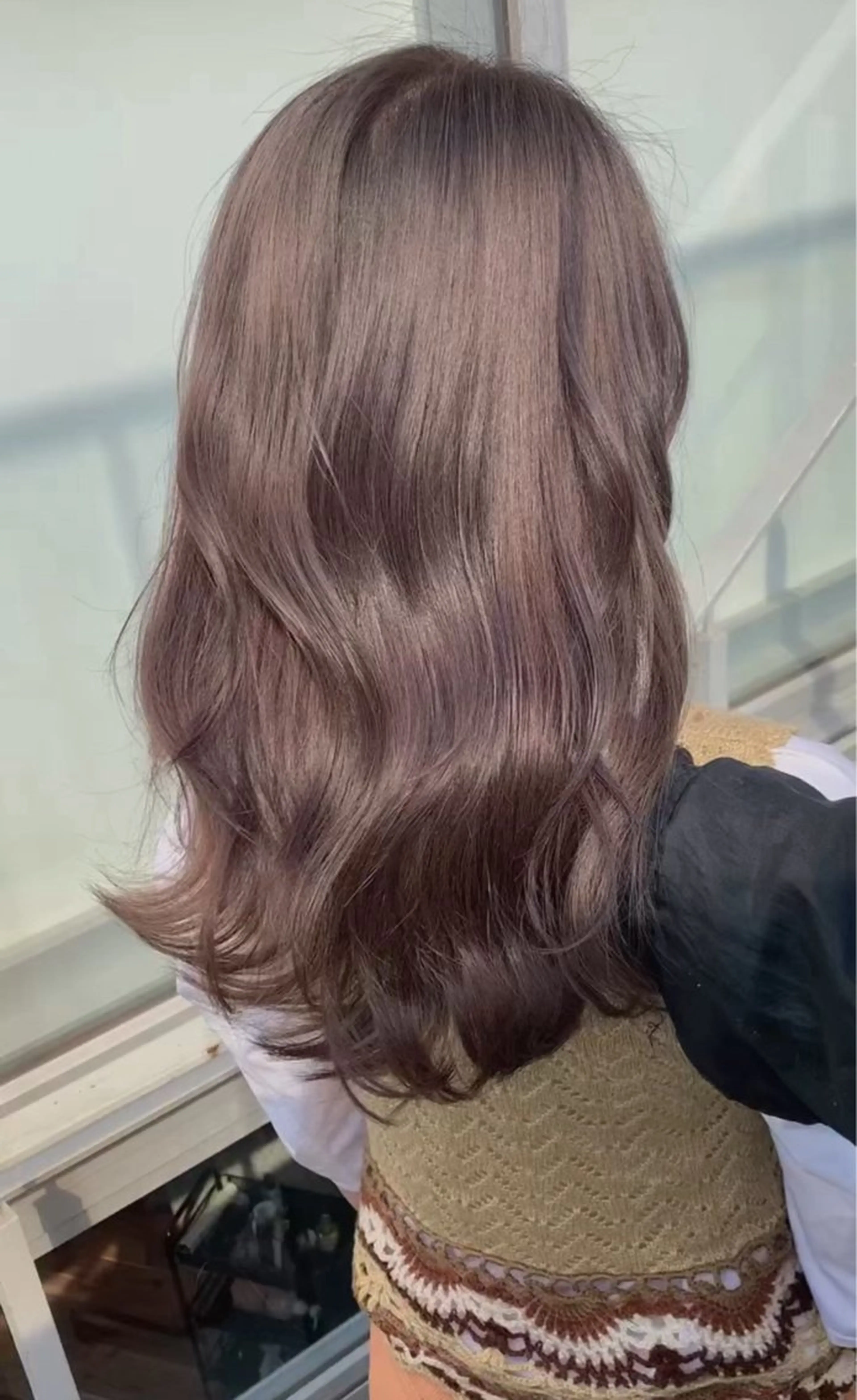 カット（長さ肩下）+カラー+２ステップトリートメントの写真