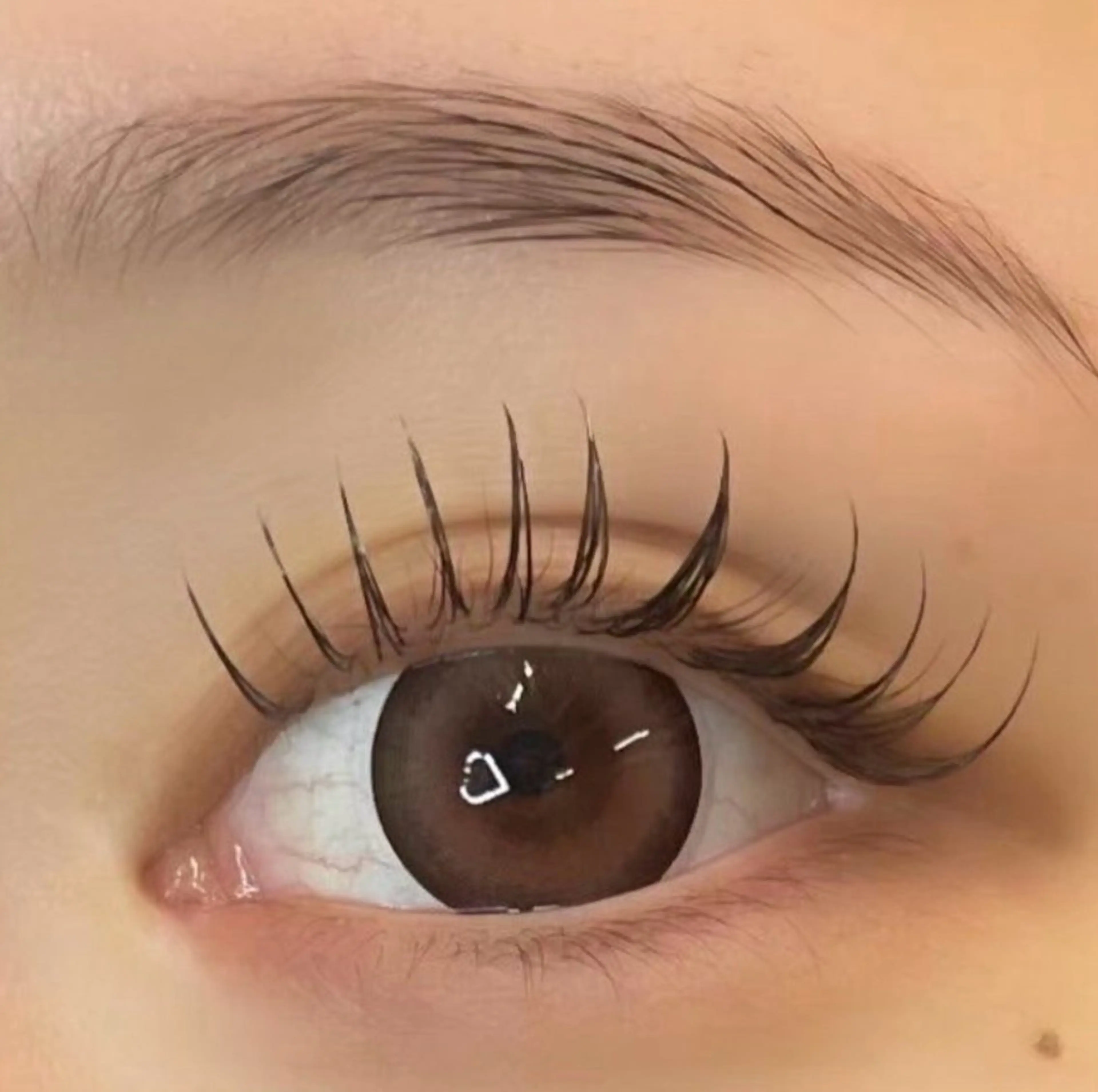 マツエク・マツパ 束感まつ毛 フラットラッシュ 韓国風マツエク ナチュラル パリジェンヌラッシュリフト 🫧kairi🌷 天王寺のマツエク・マツパデザイン