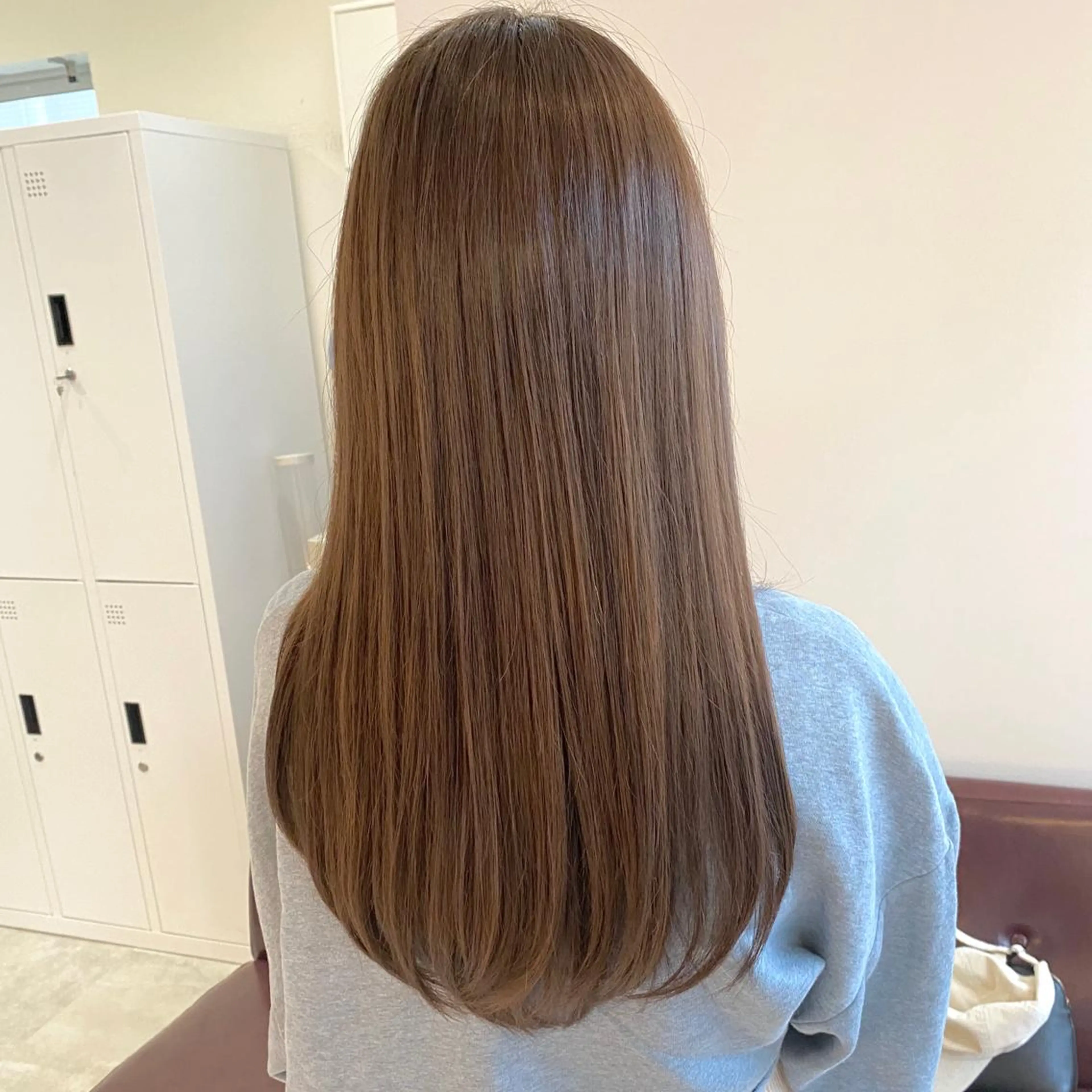 ロング 縮毛矯正 吉原 みえのヘアスタイル