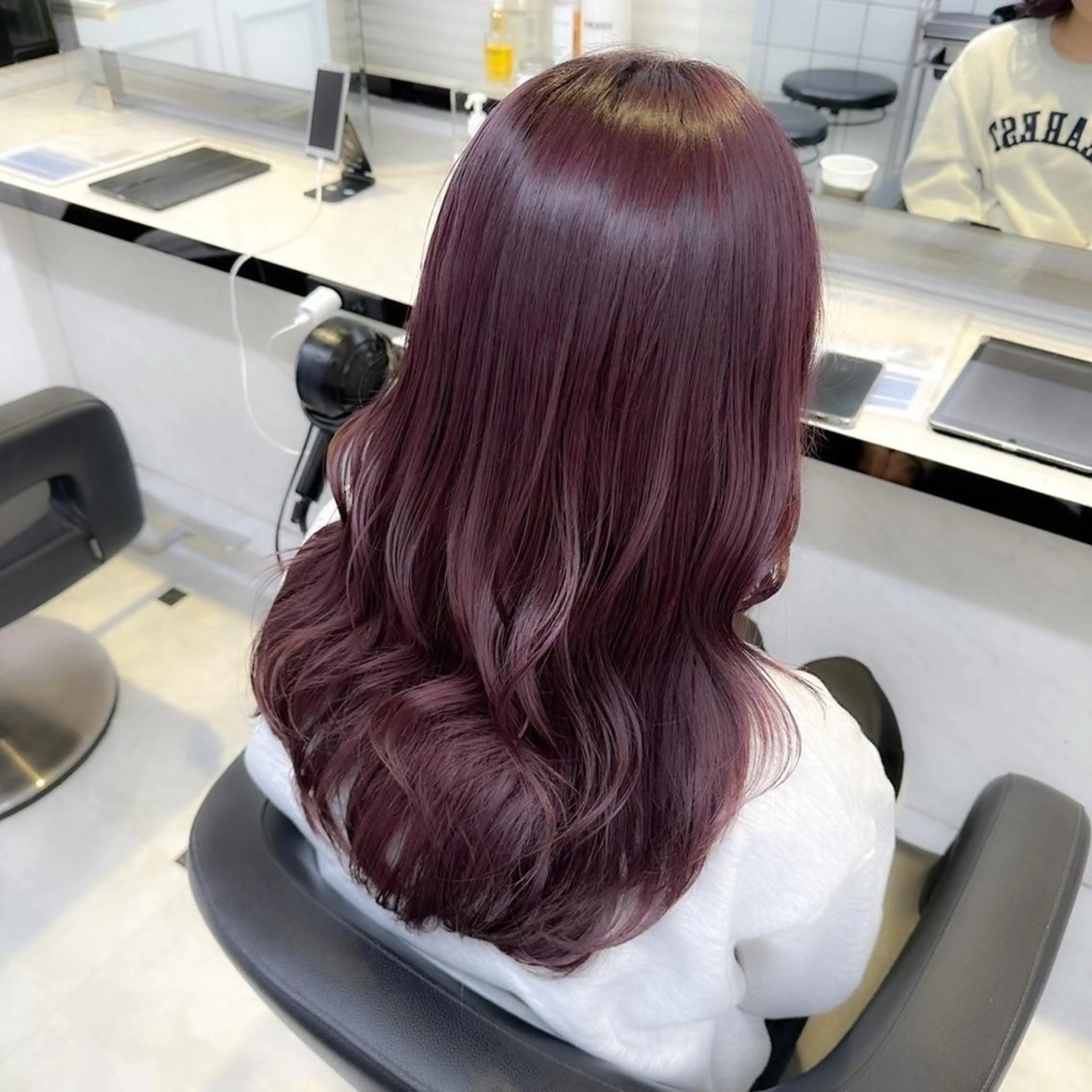 カラー 儚い天使のピンク 優音 🎀🤍のヘアスタイル