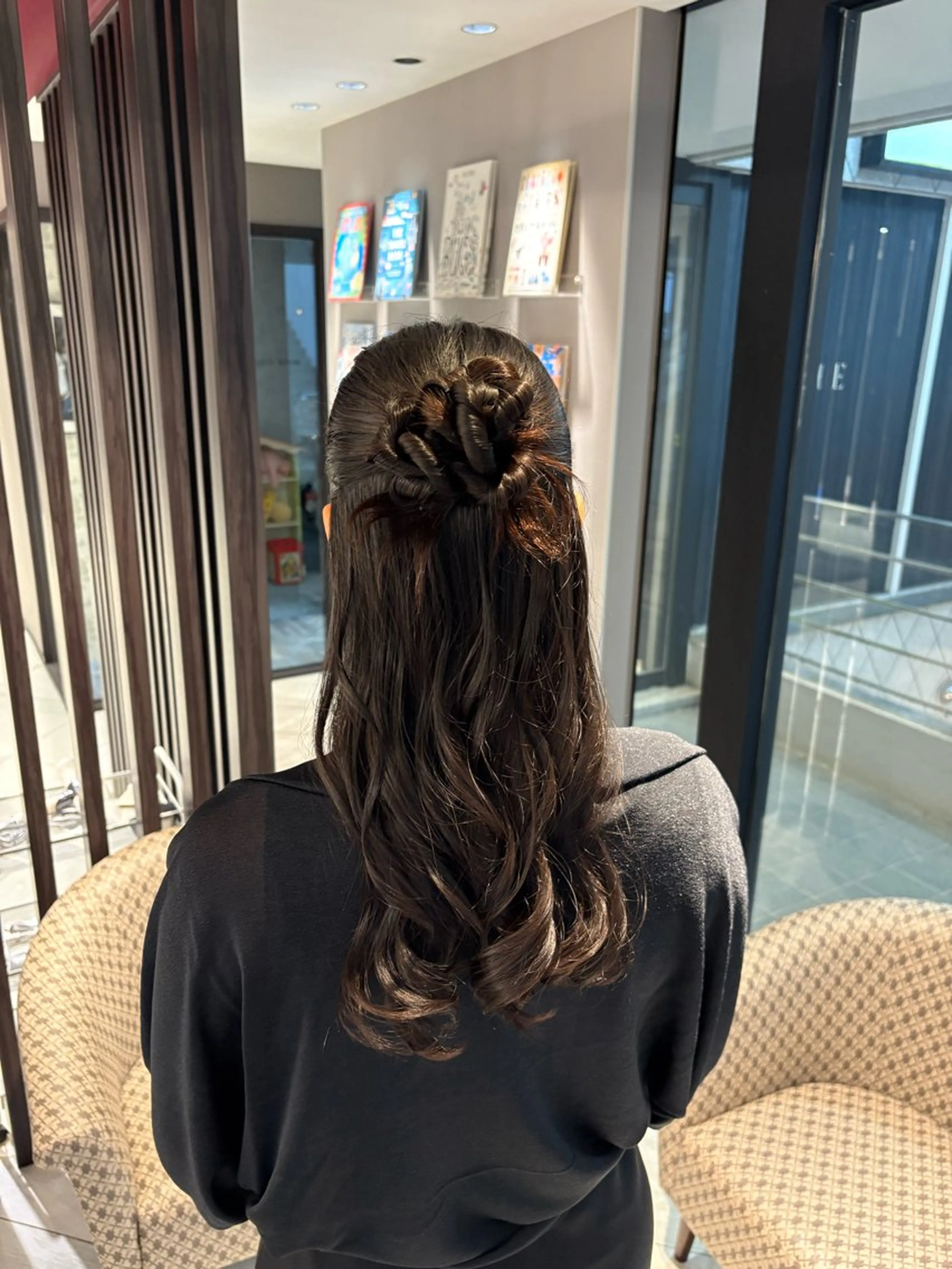 ヘアセット✨💓＋顔周りカット✂️✨の写真