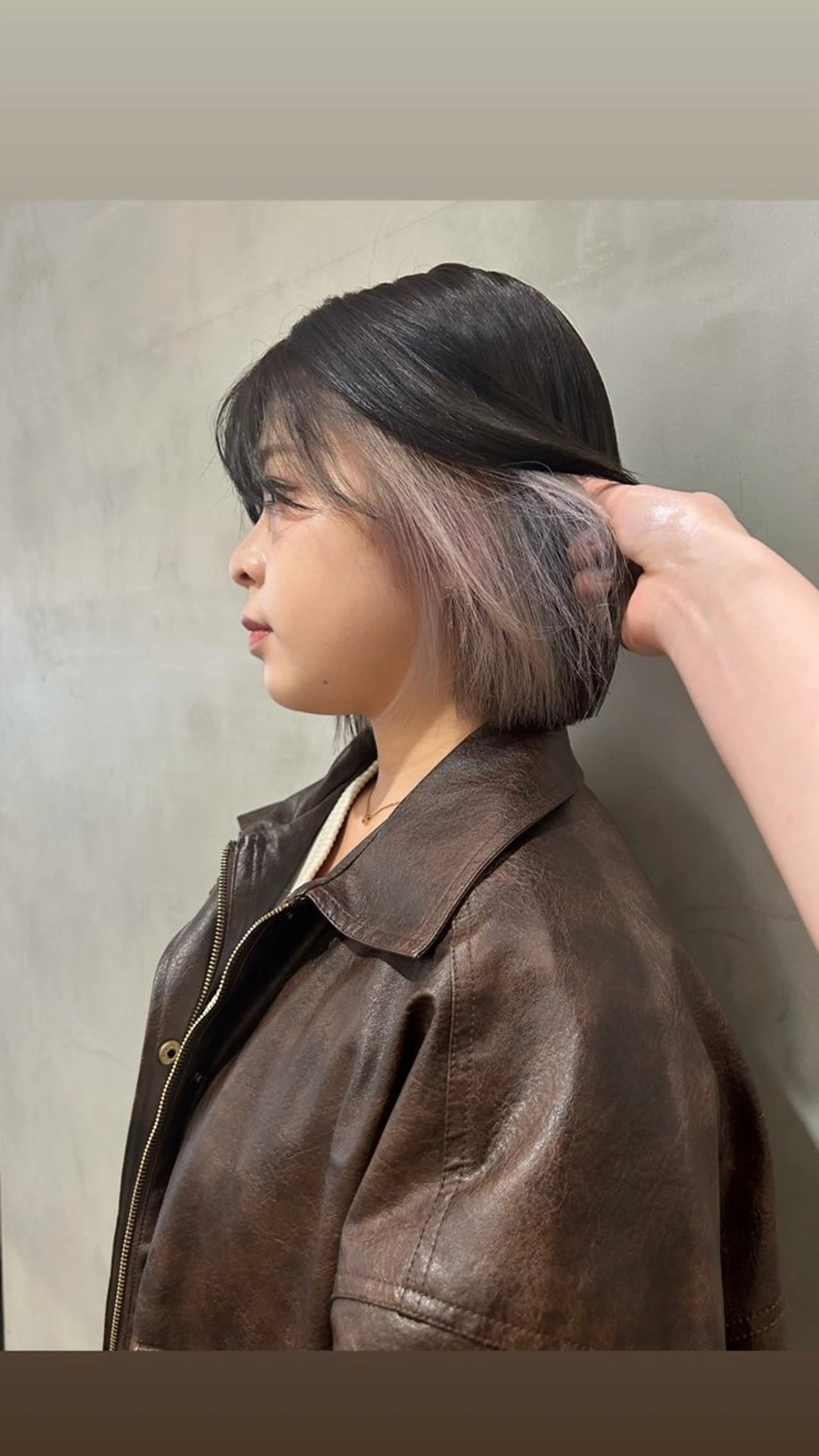 ミディアム カラー タナカ カナ🫧のヘアスタイル