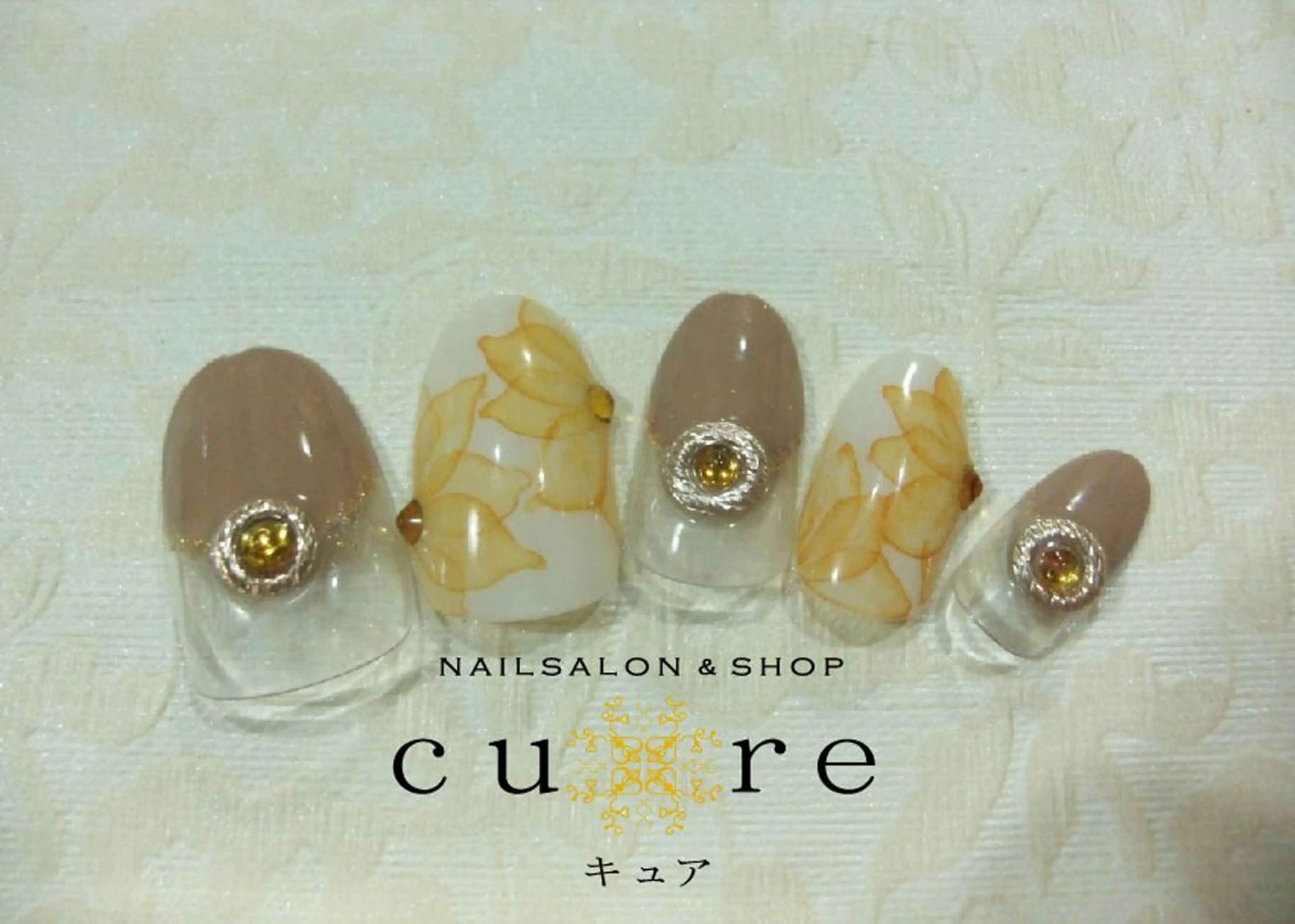 ネイル ジェルネイル ネイルサロン Cureのネイルデザイン