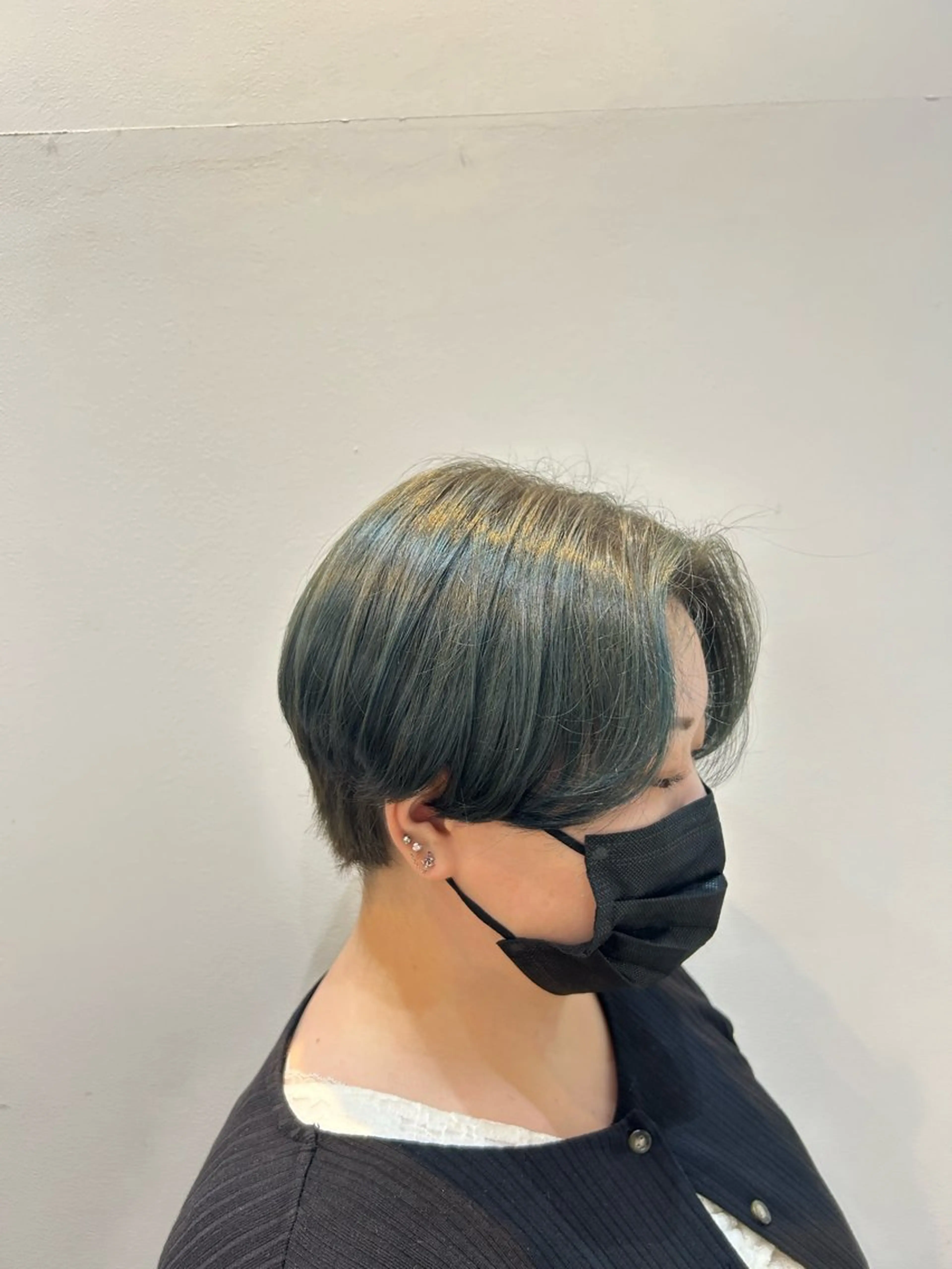 ショート カラー 明津 桜空のヘアスタイル