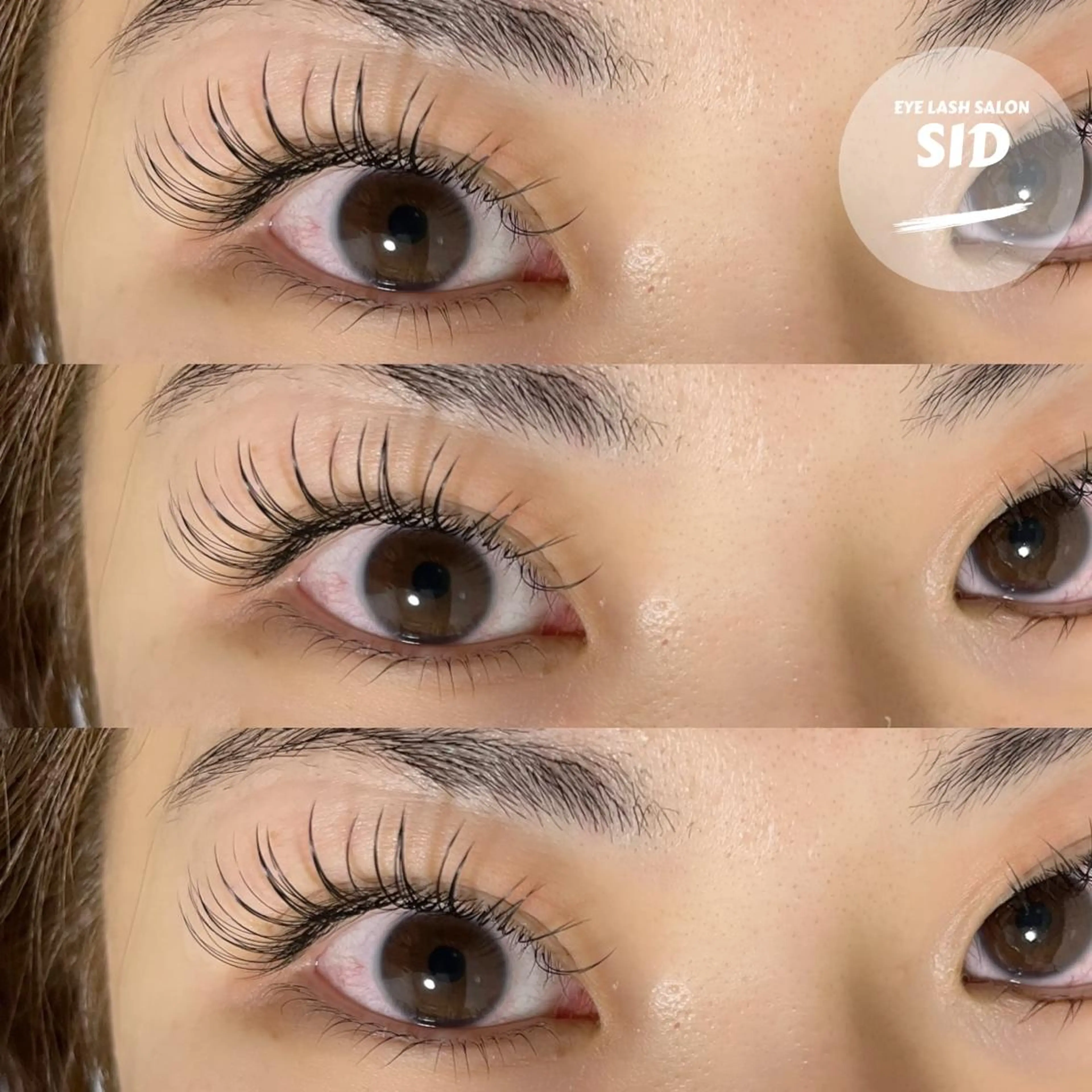 マツエク・マツパ まつげパーマ 下まつげエクステ マツエク eye lash salon SIDのマツエク・マツパデザイン