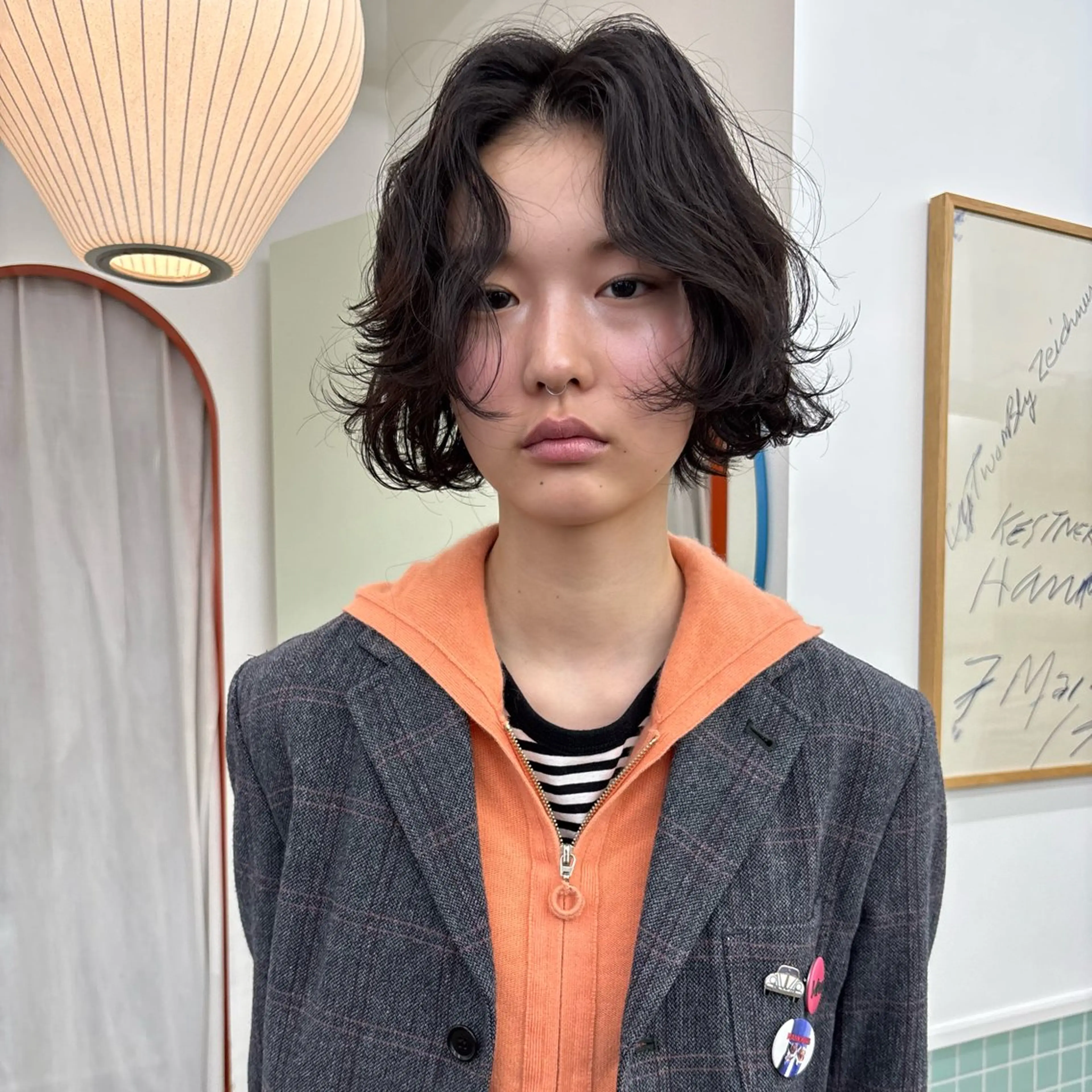 ショート カット パーマ ラフパーマ/ボブ/ 似合わせヘア/ショウのヘアスタイル