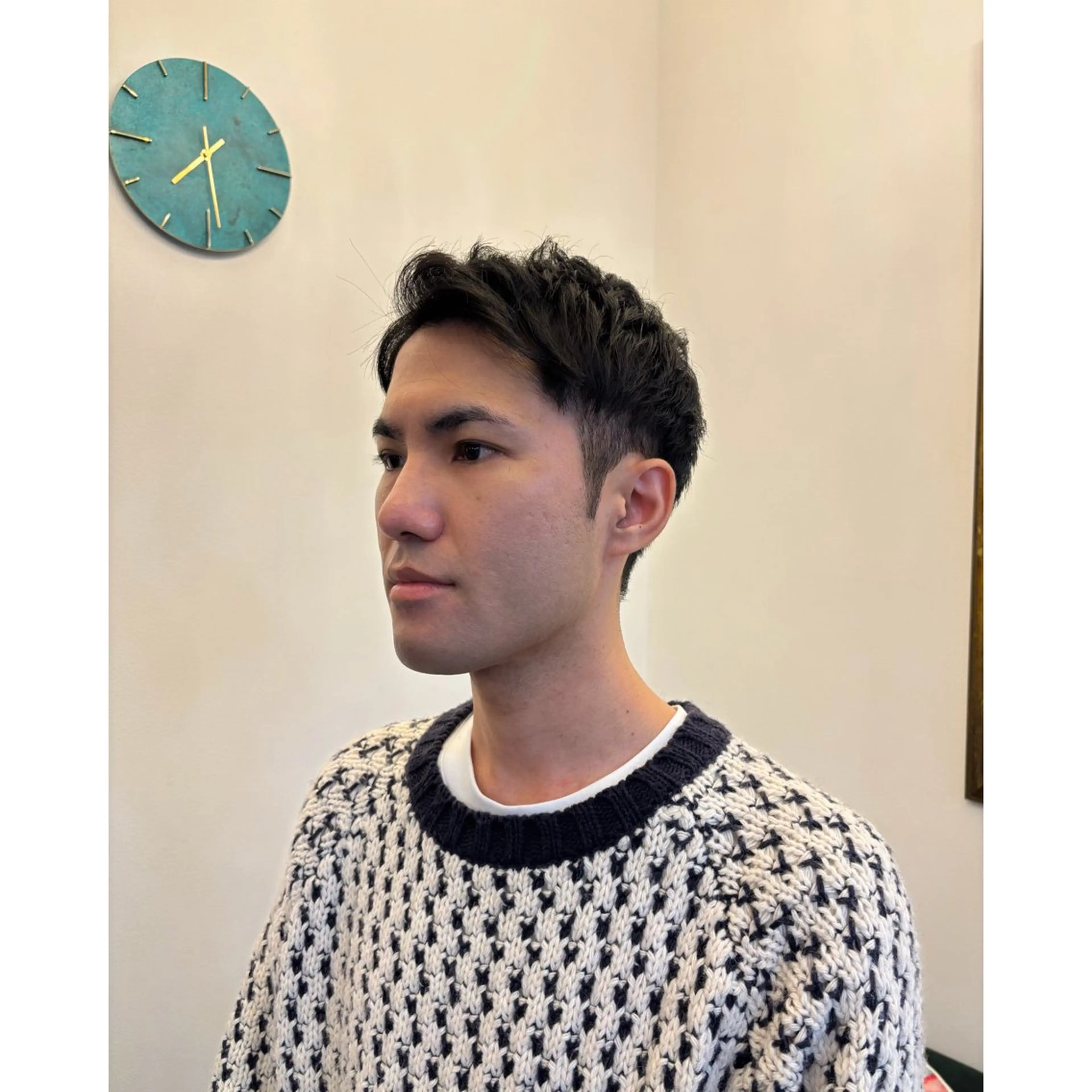 ショート メンズ 刈り上げ ショートヘア カット 柏木 千響️🫧 似合わせカット🫧のヘアスタイル