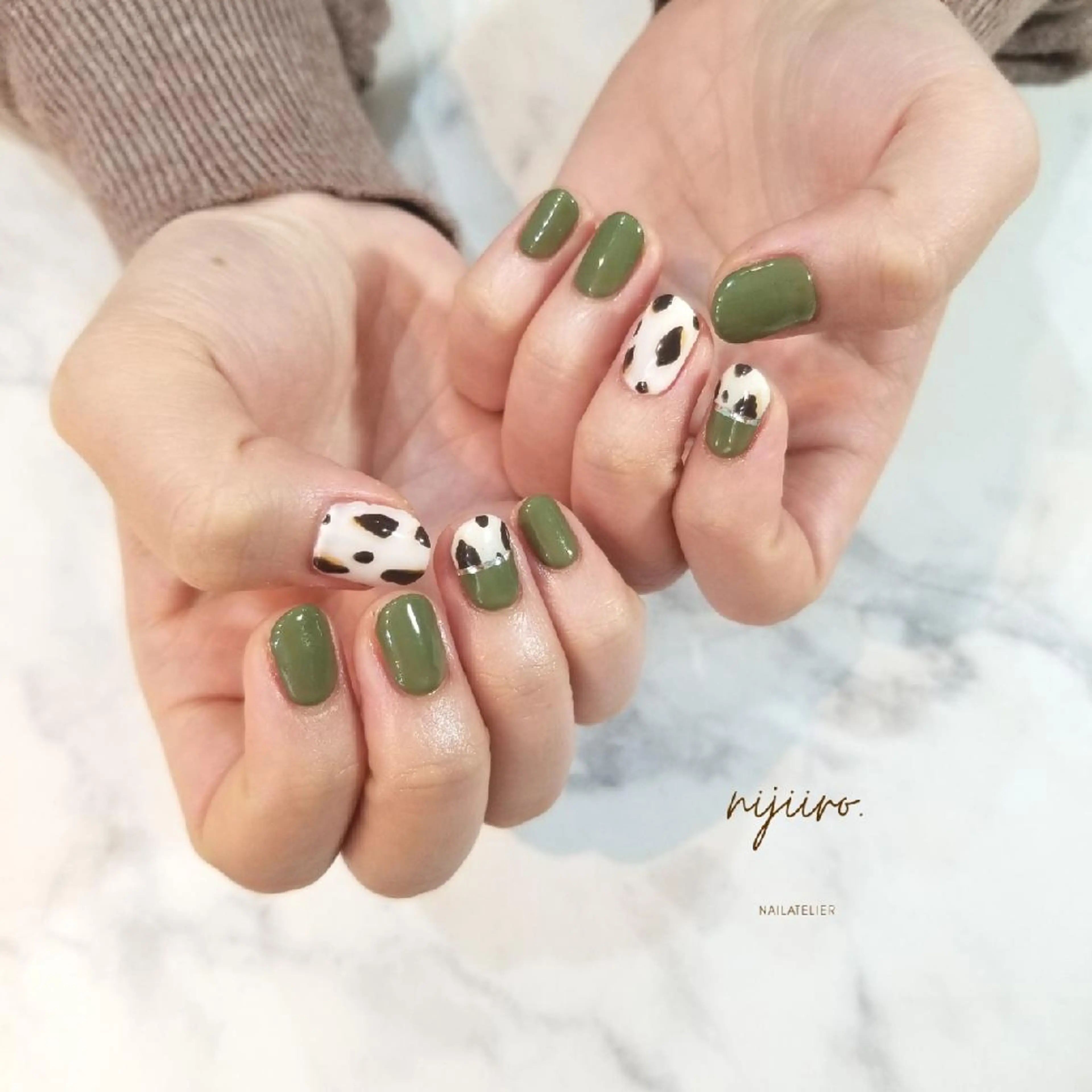 ネイル ハンドネイル nijiiro🌈 サトウのネイルデザイン