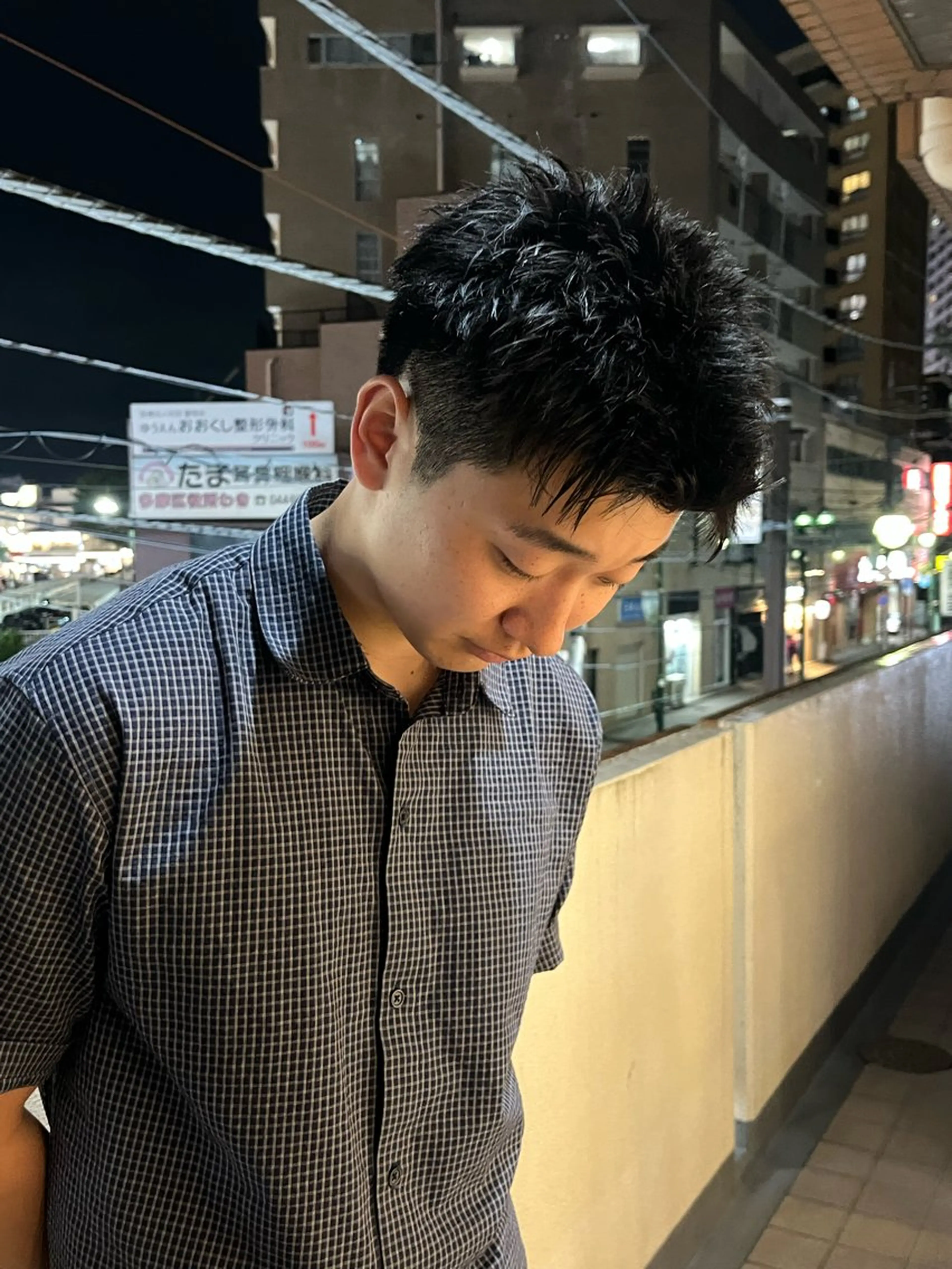 メンズ スパイキーショート カット bococa / マナカのヘアスタイル