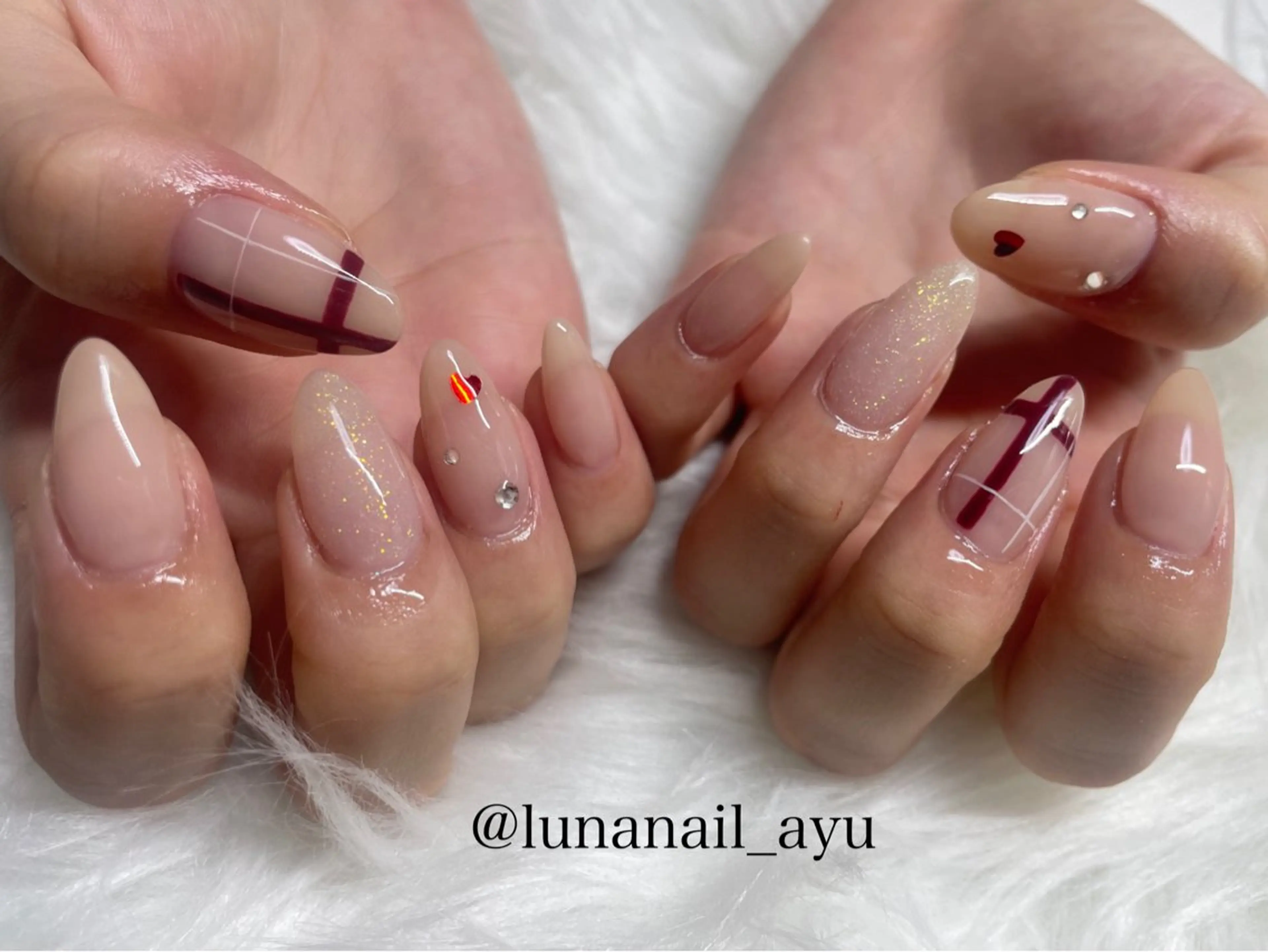 ネイル ハンドネイル LUNA NAIL ayuのネイルデザイン
