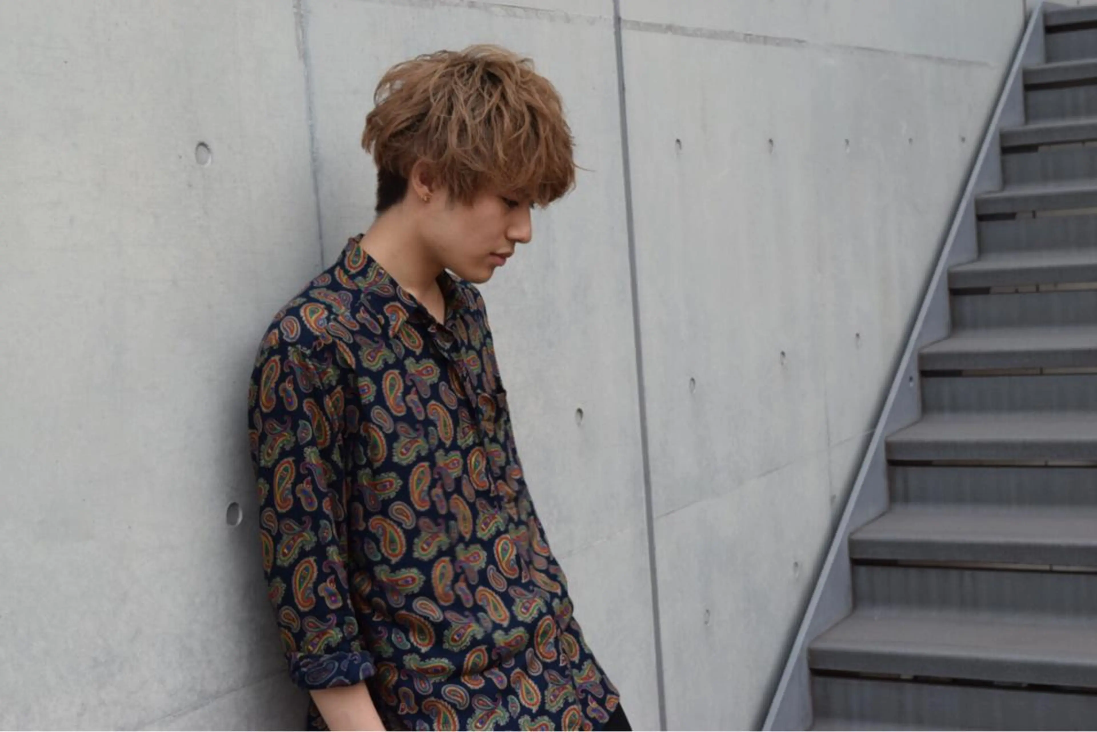 メンズ エトー シンゴのヘアスタイル