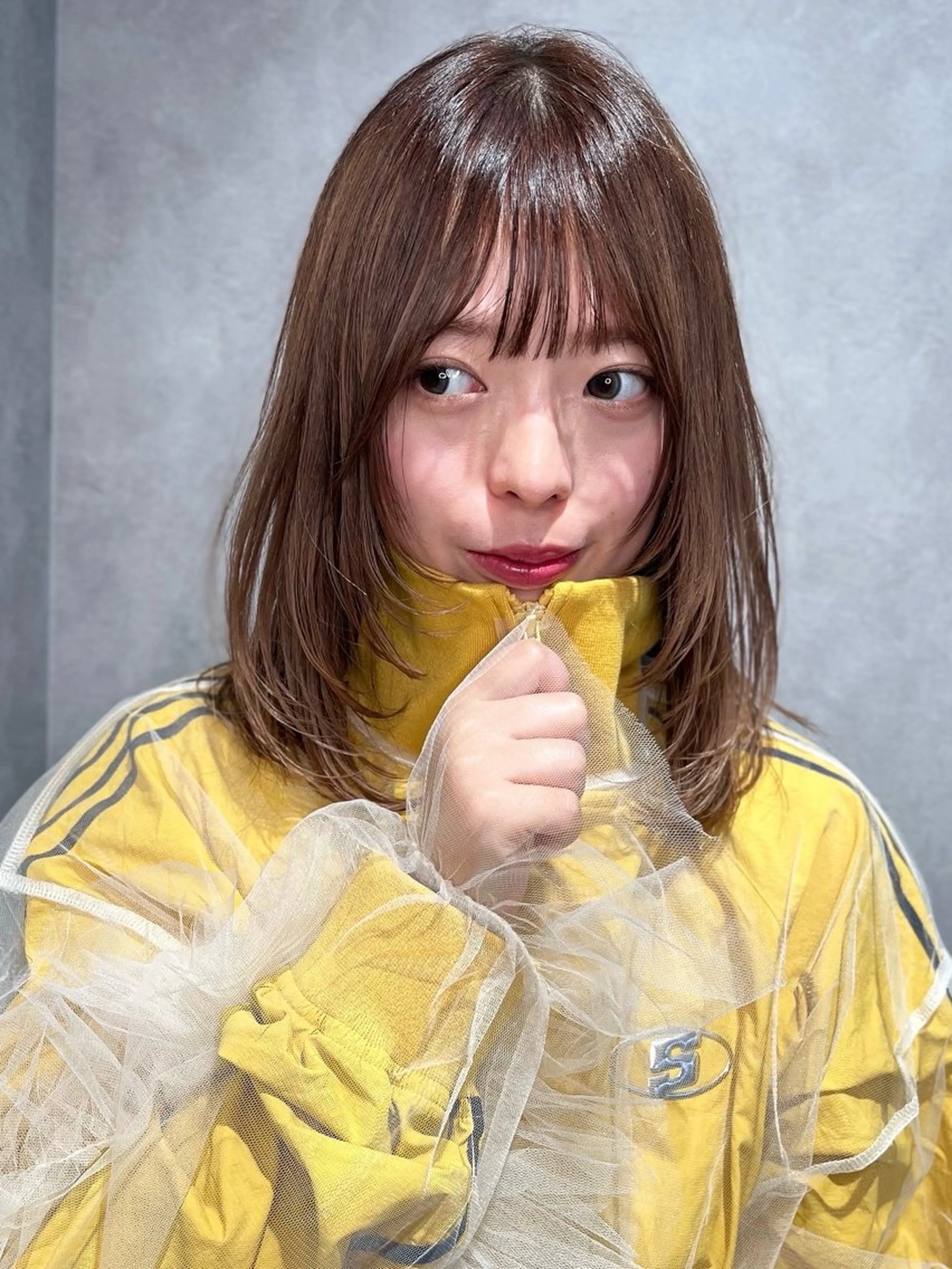 セミロング レイヤーカット Dico💫 こーうんのヘアスタイル