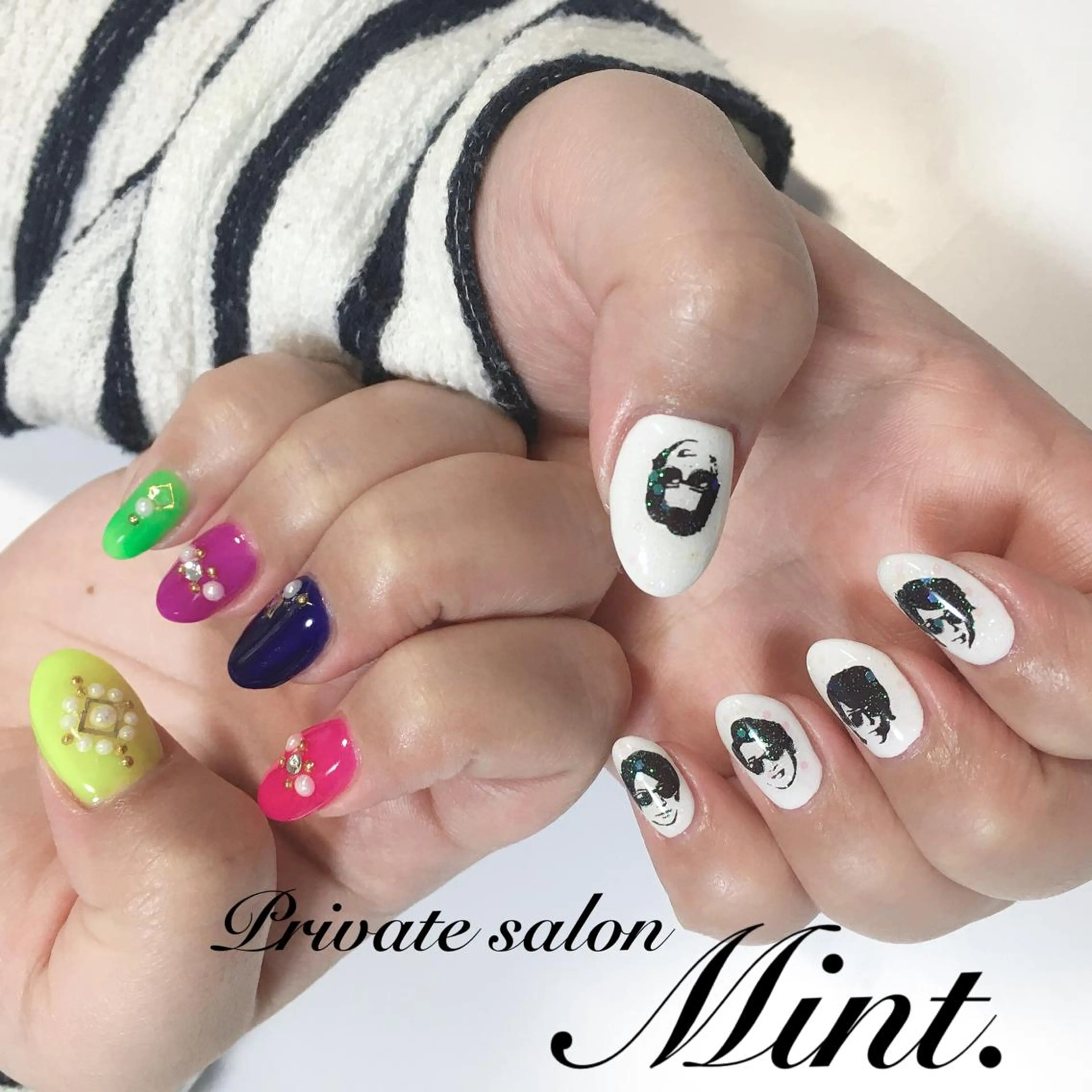 ネイル ジェルネイル 持ち込み ハンドネイル Mint. nailのネイルデザイン
