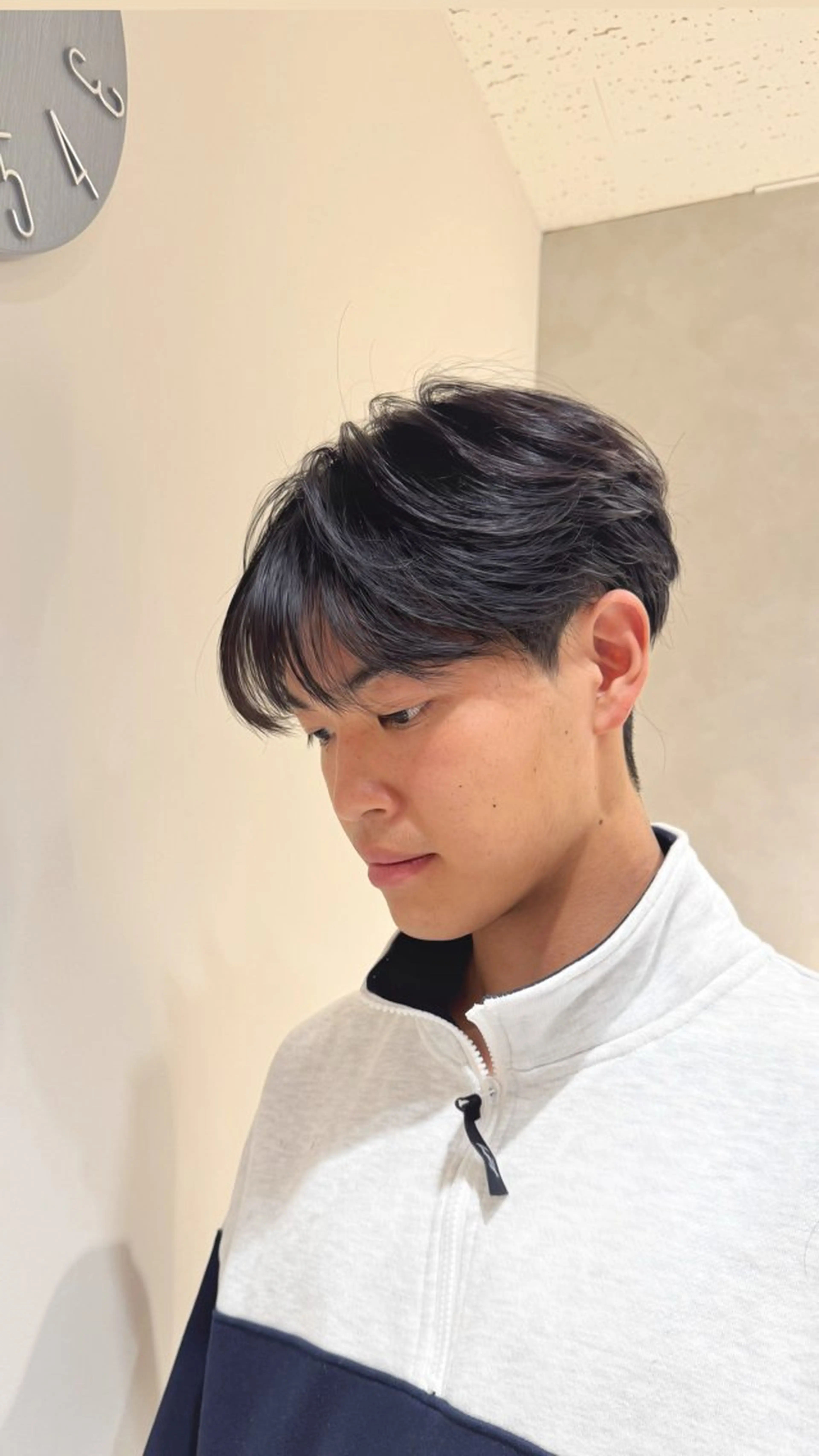 パーマ メンズ 艶レイヤー🍊 加藤隆也のヘアスタイル