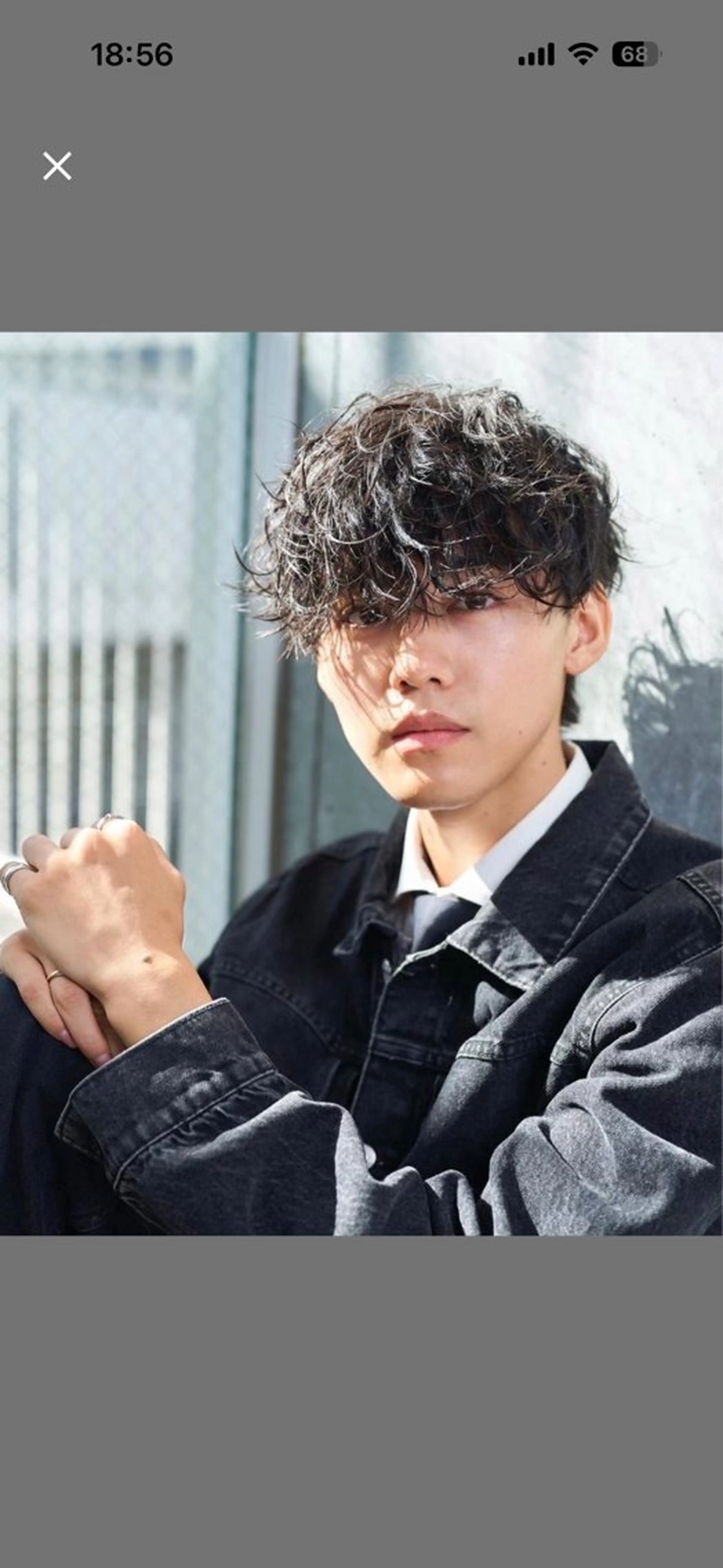 カラー パーマ メンズ カット パーマ メンズ特化モテヘア 🌙Nanakaのヘアスタイル