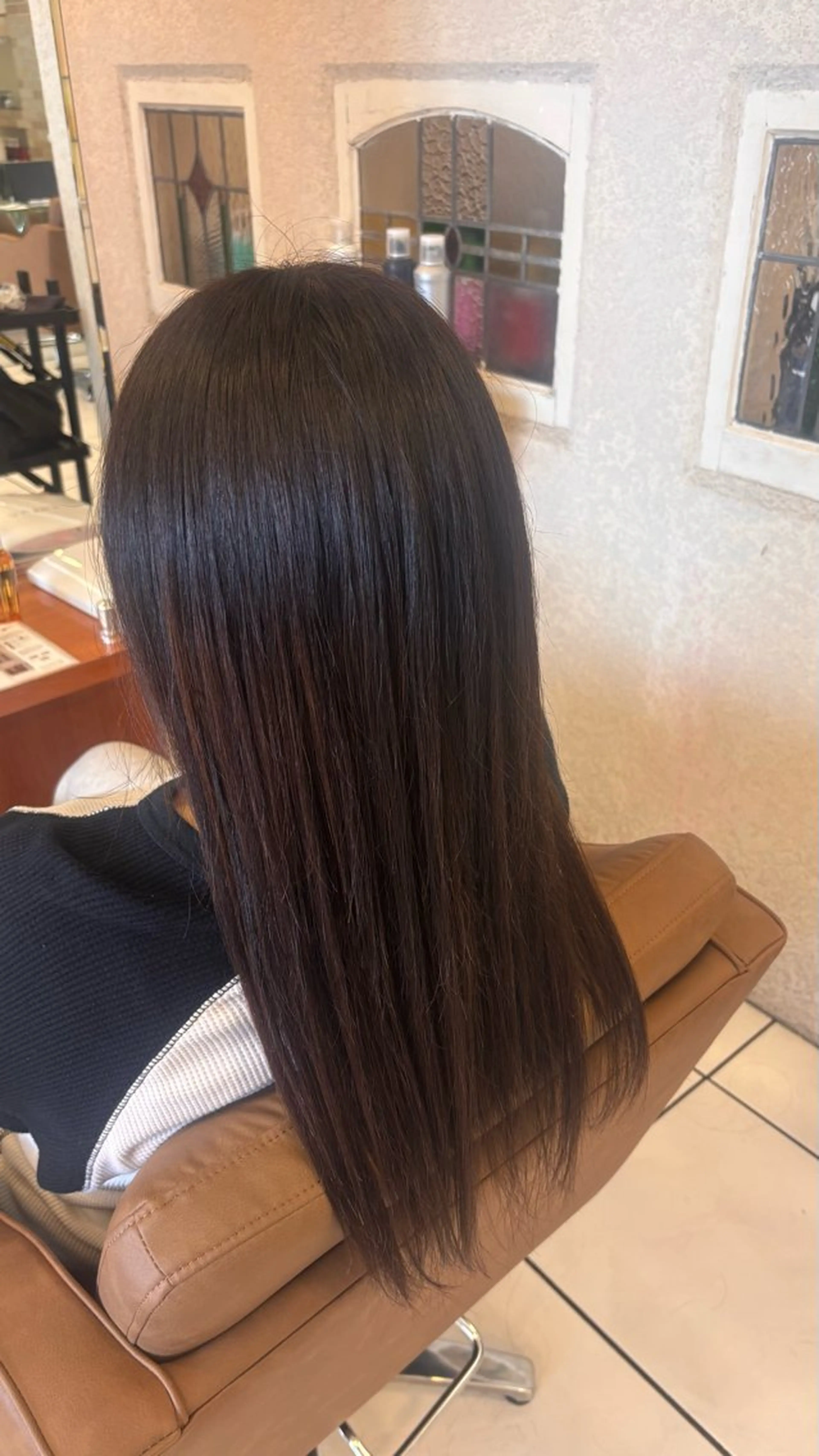 【レディース限定💟】ワンカラー➕メンテナンスカットの写真