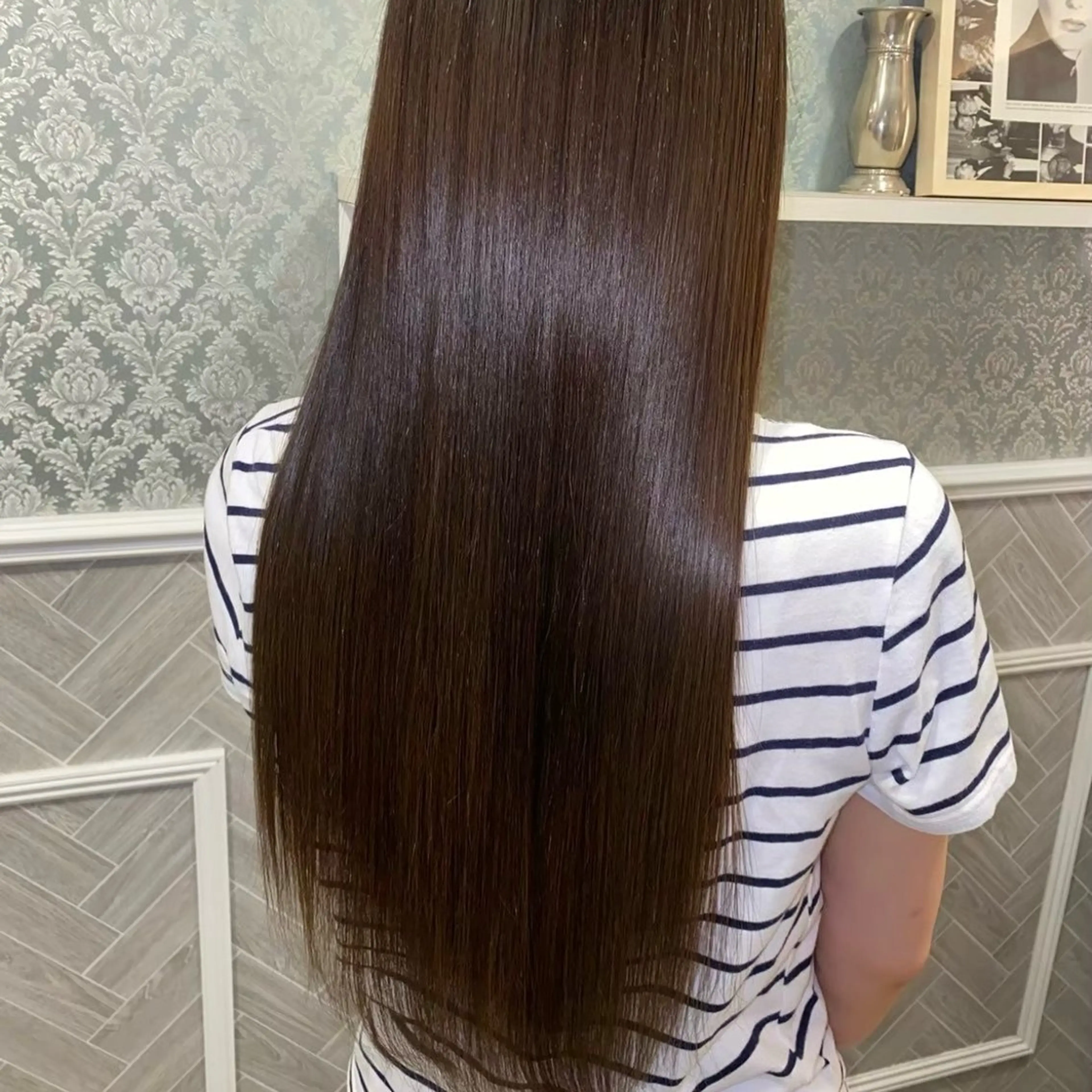 ロング カラー パーマ ヘアカラー トリートメント ヘッドスパ Lond re Maison所属・骨格補正ショート/ パーマ🌸さくら🌸のヘアスタイル