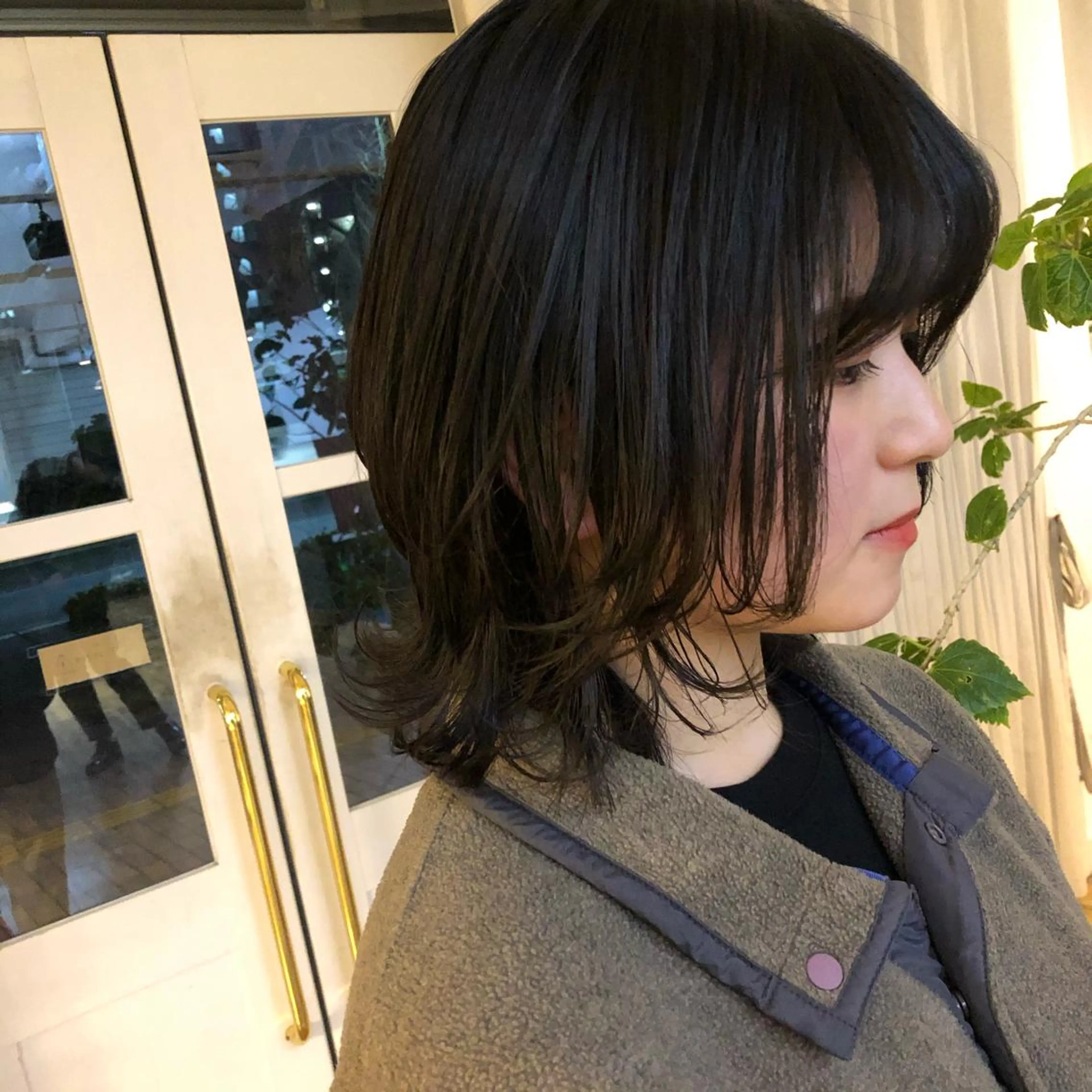ミディアム qpula misuzuのヘアスタイル