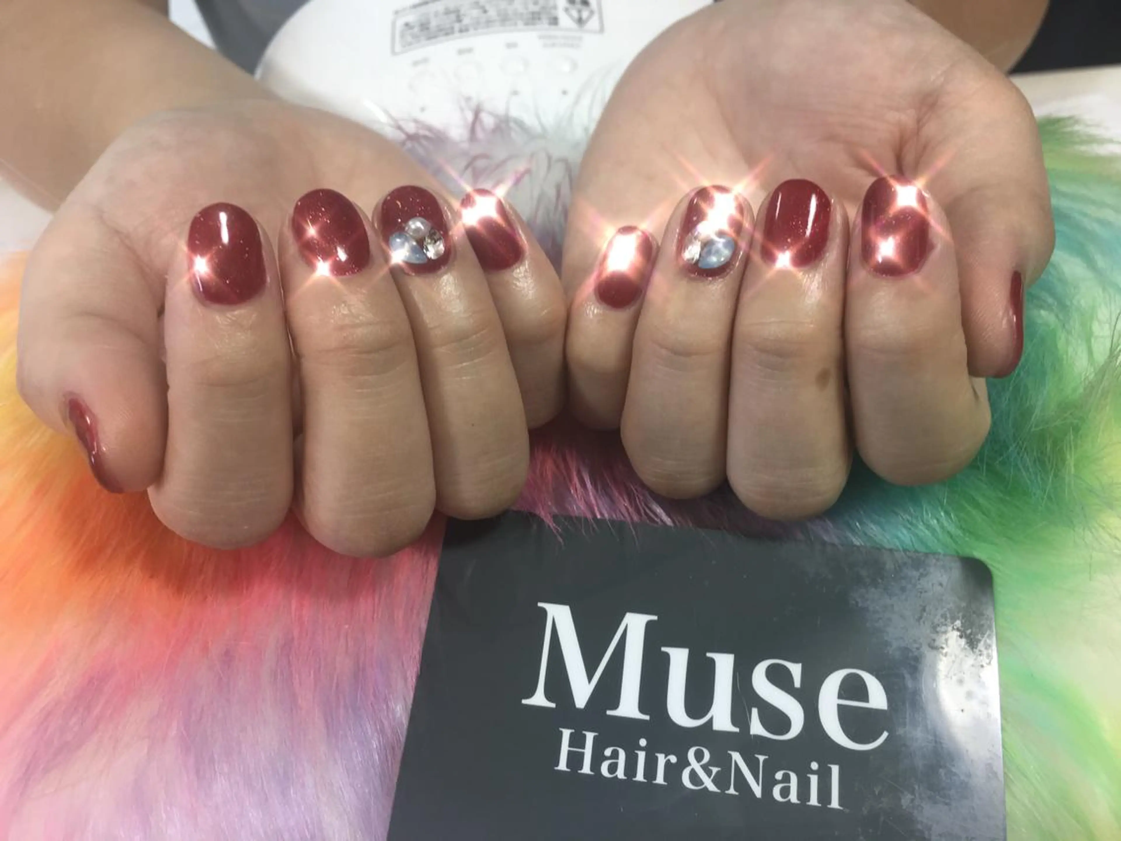 ネイル キラキラネイル 隠れ家一戸建て金町 HIROMI 葛飾区のネイルデザイン