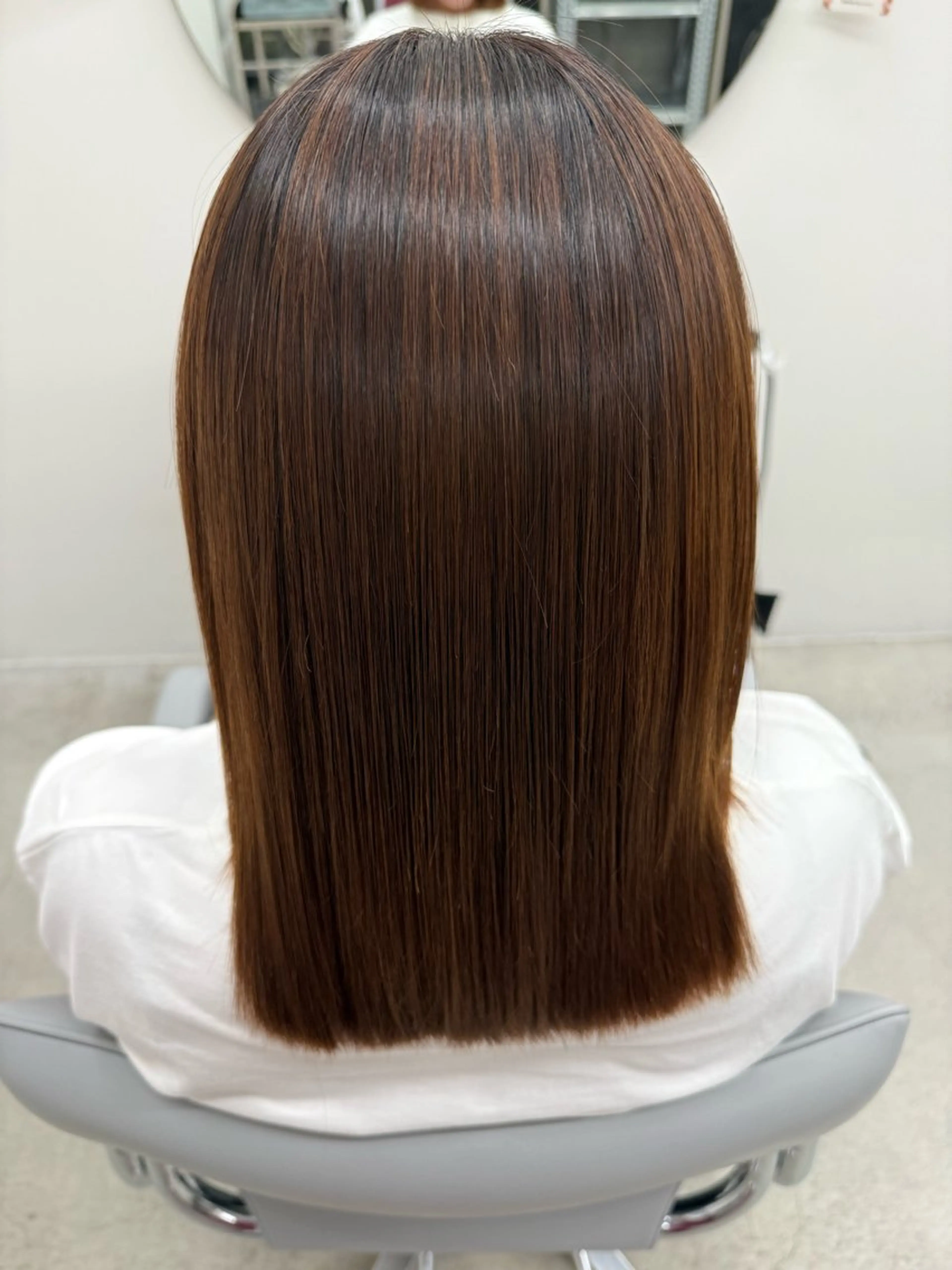 パーマ 縮毛矯正 山城まりも/ モデル様募集中/西宮のヘアスタイル