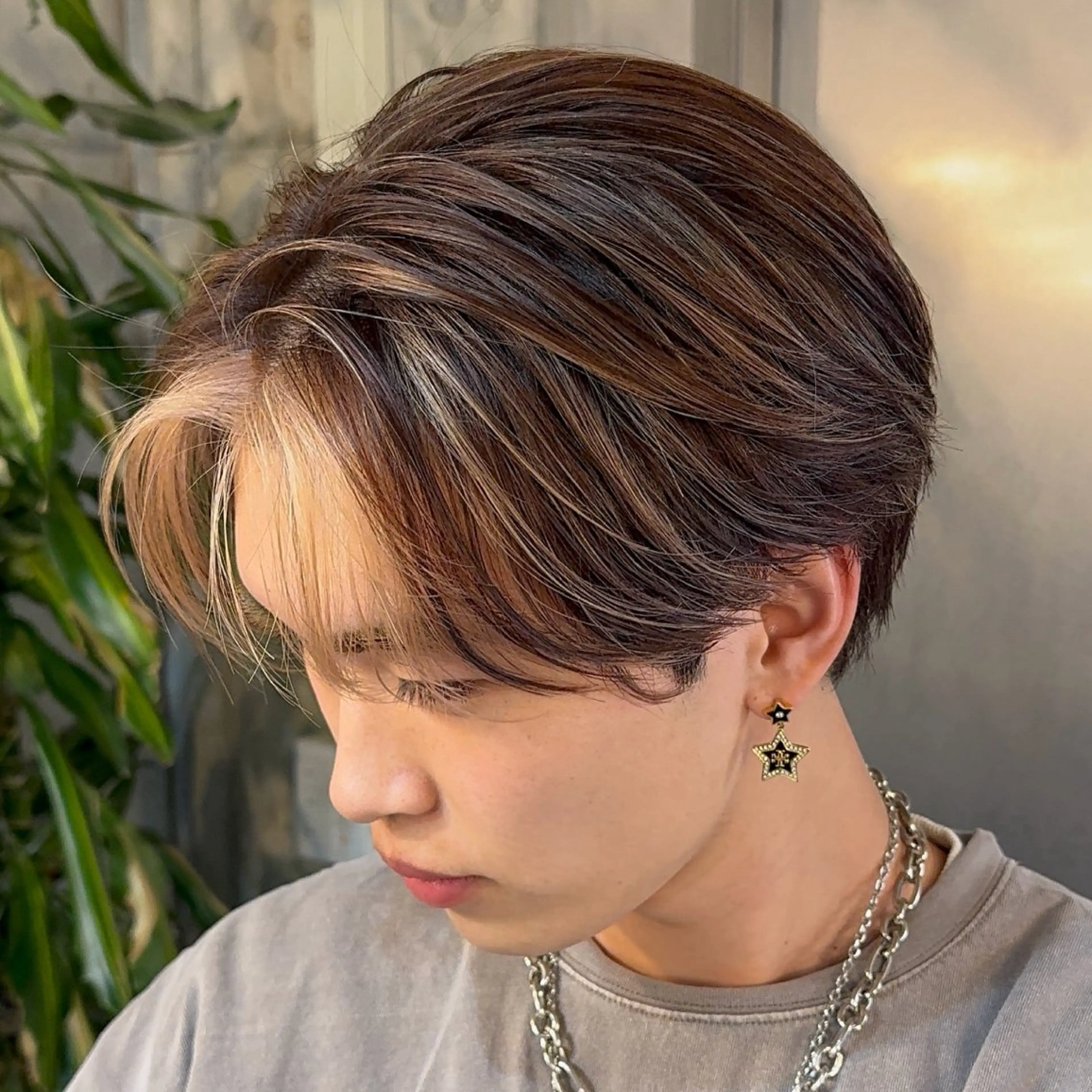 カラー メンズ カット ヘアカラー Men's hair NoN所属・‎🤍モテ/メンズ KEISHO🩶のヘアスタイル