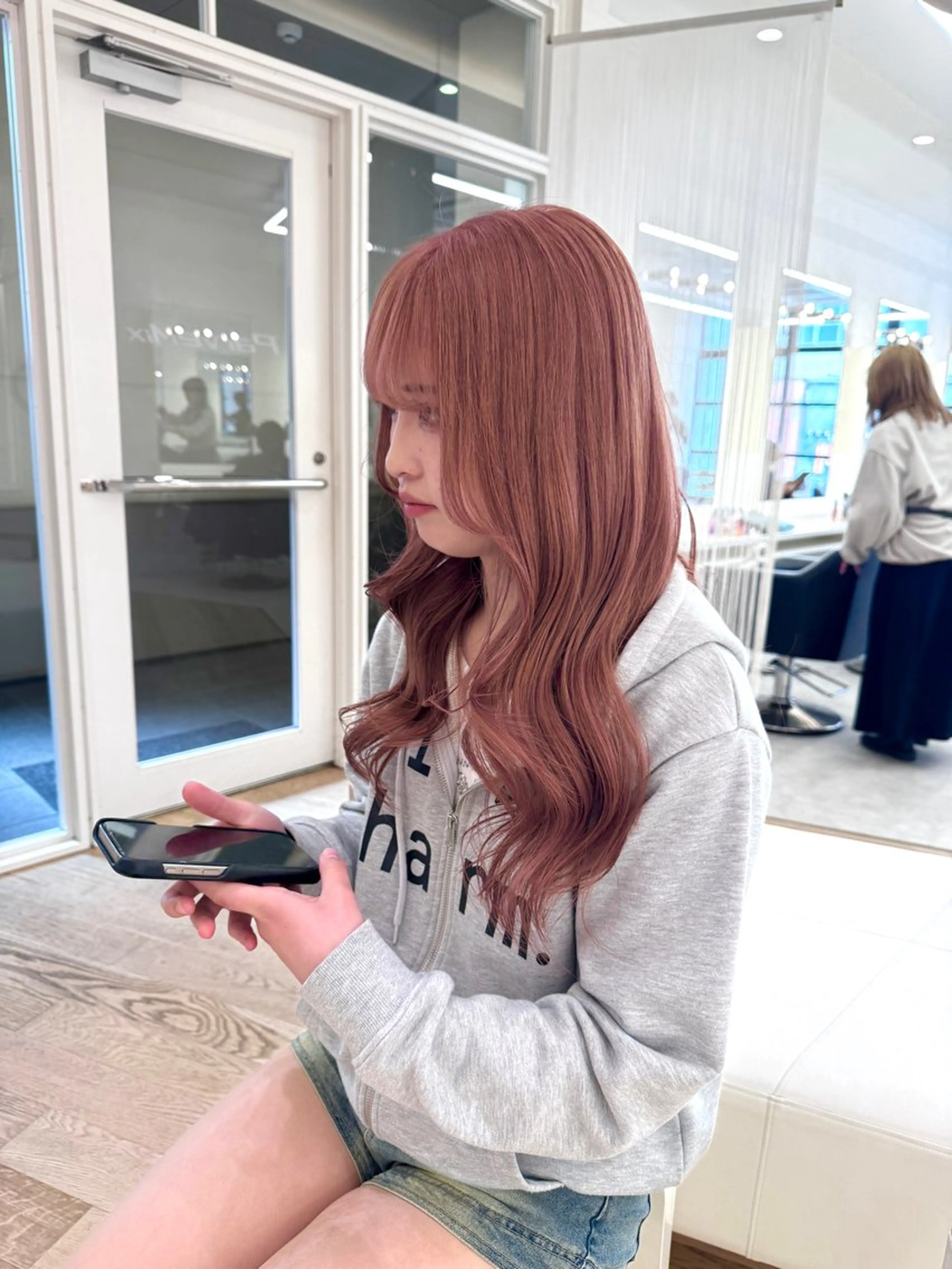 ロング カラー ヘアカラー ♡ParveMix NANO♡のヘアスタイル