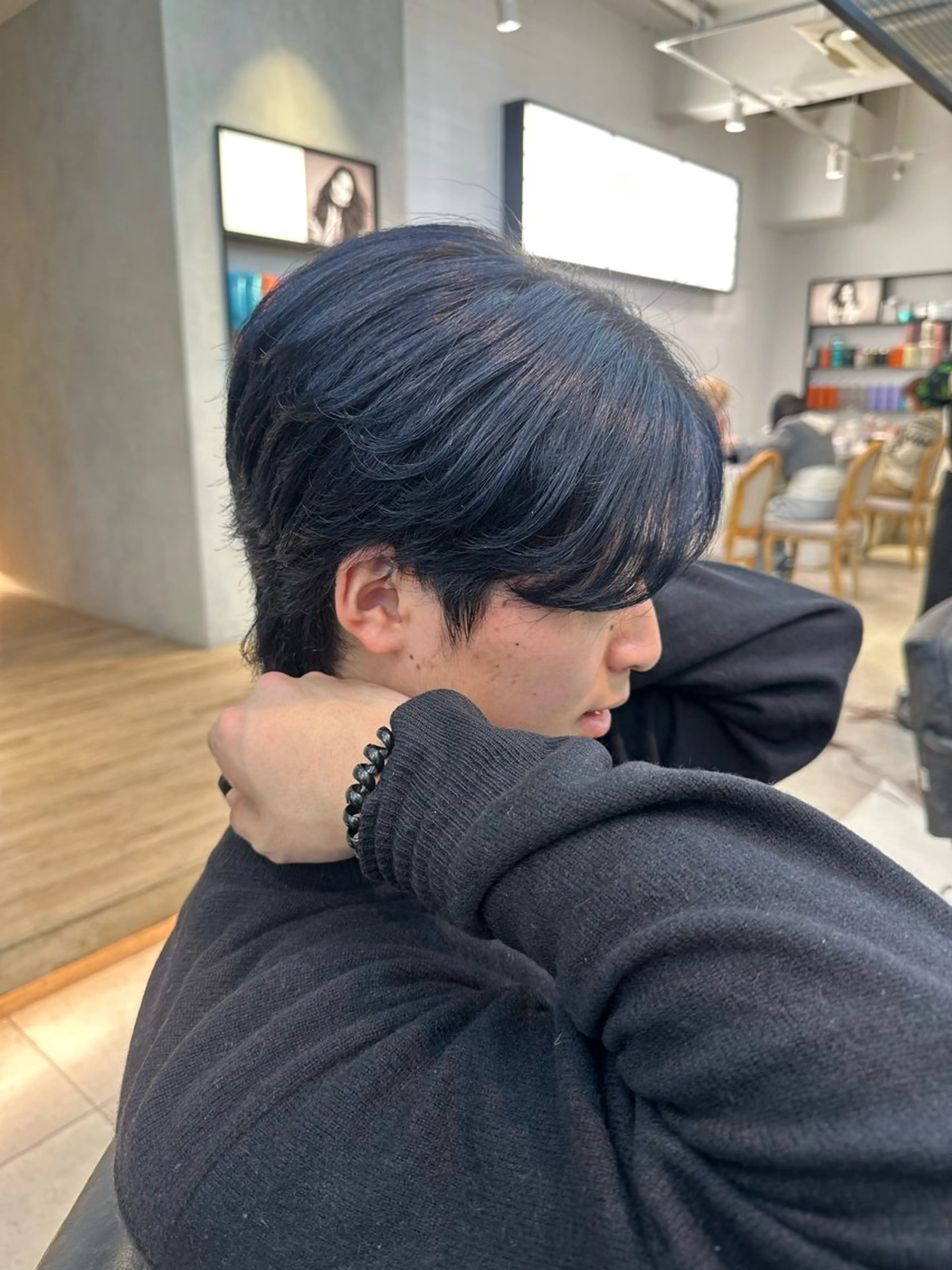 メンズ カット 韓国ヘアメンズ・レデ ィース特化ミクのヘアスタイル