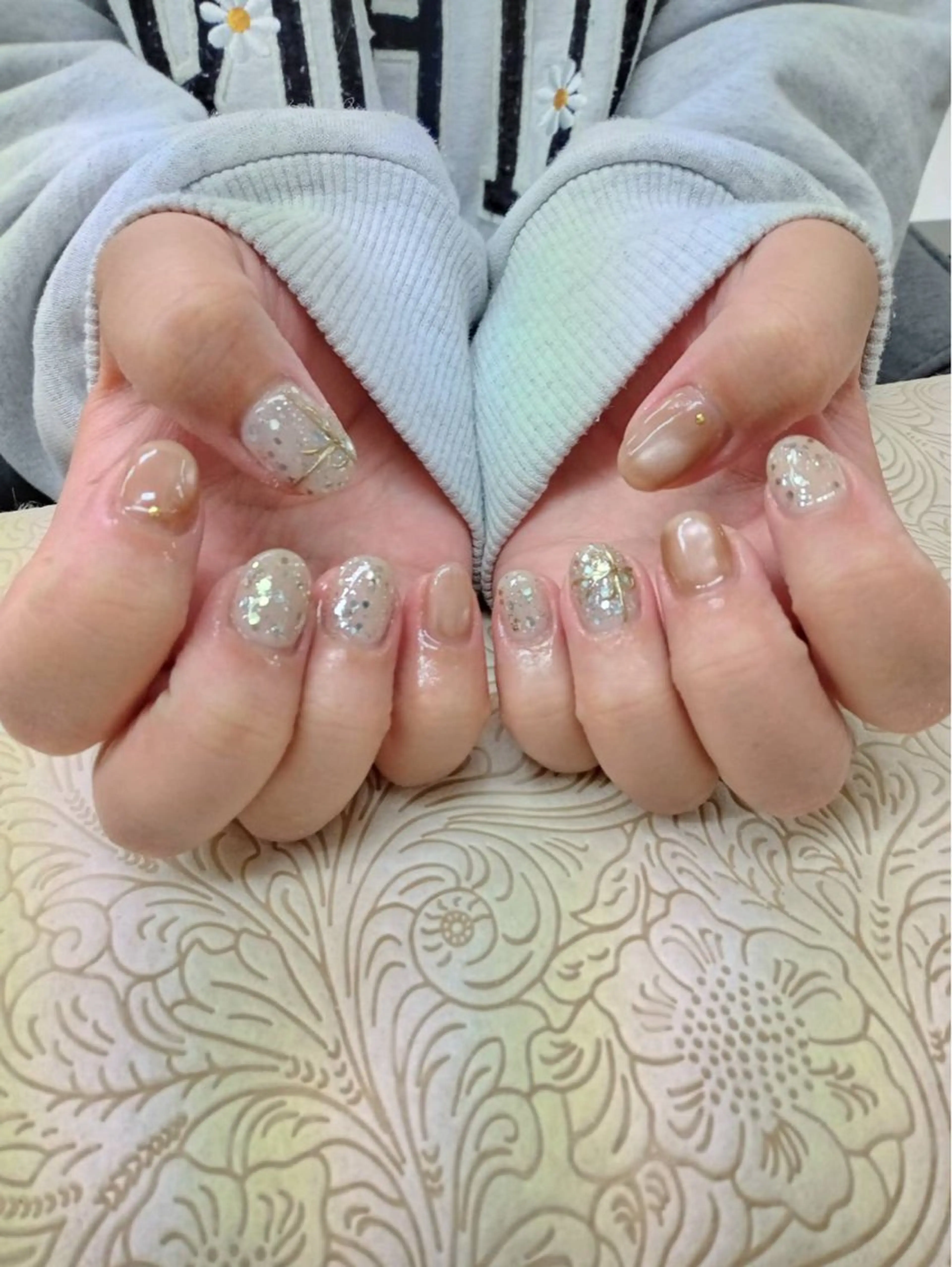 ネイル フラワーネイル precious nail  roomのネイルデザイン
