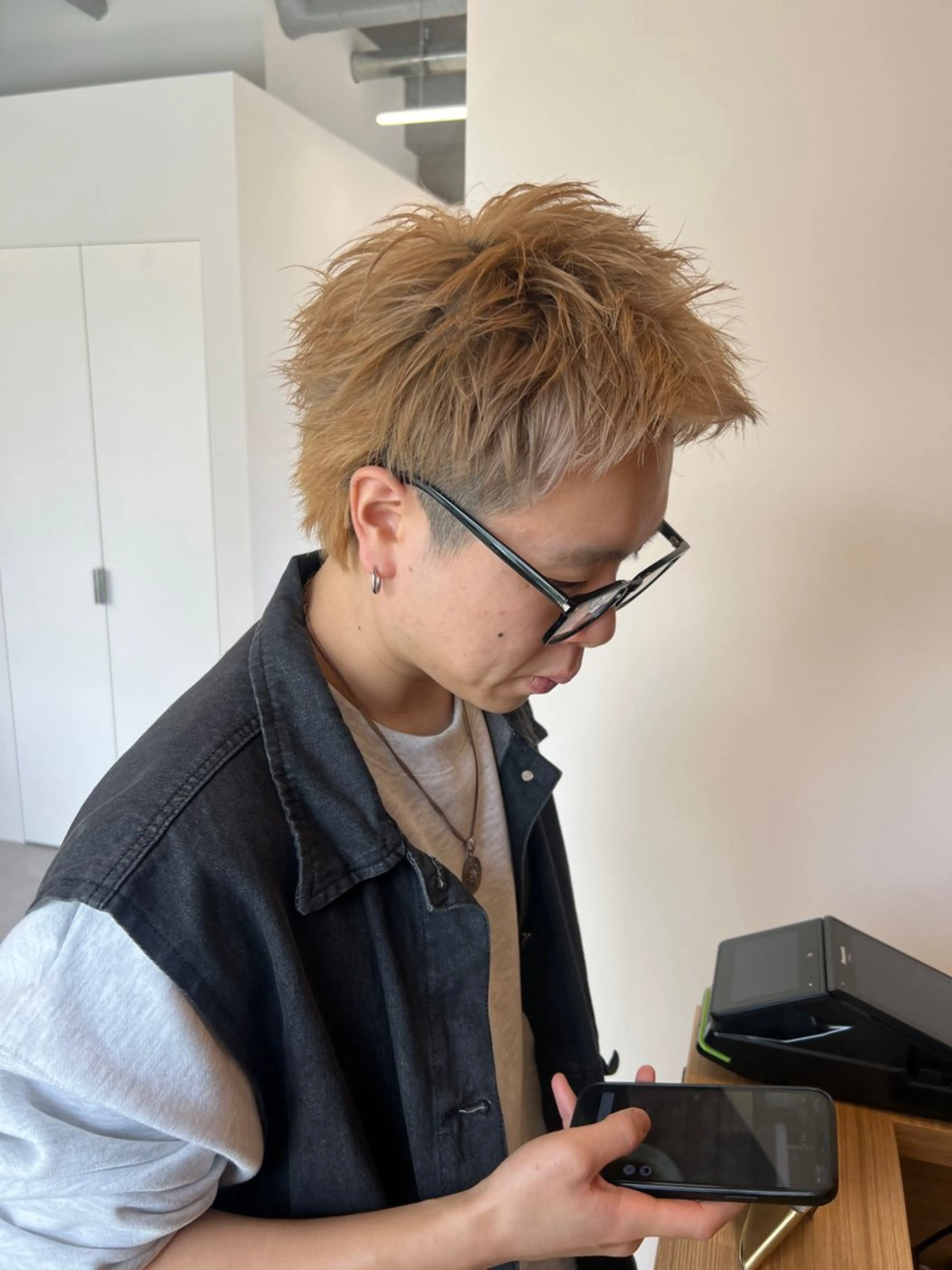 メンズカット＋ヘッドスパ１５分の写真