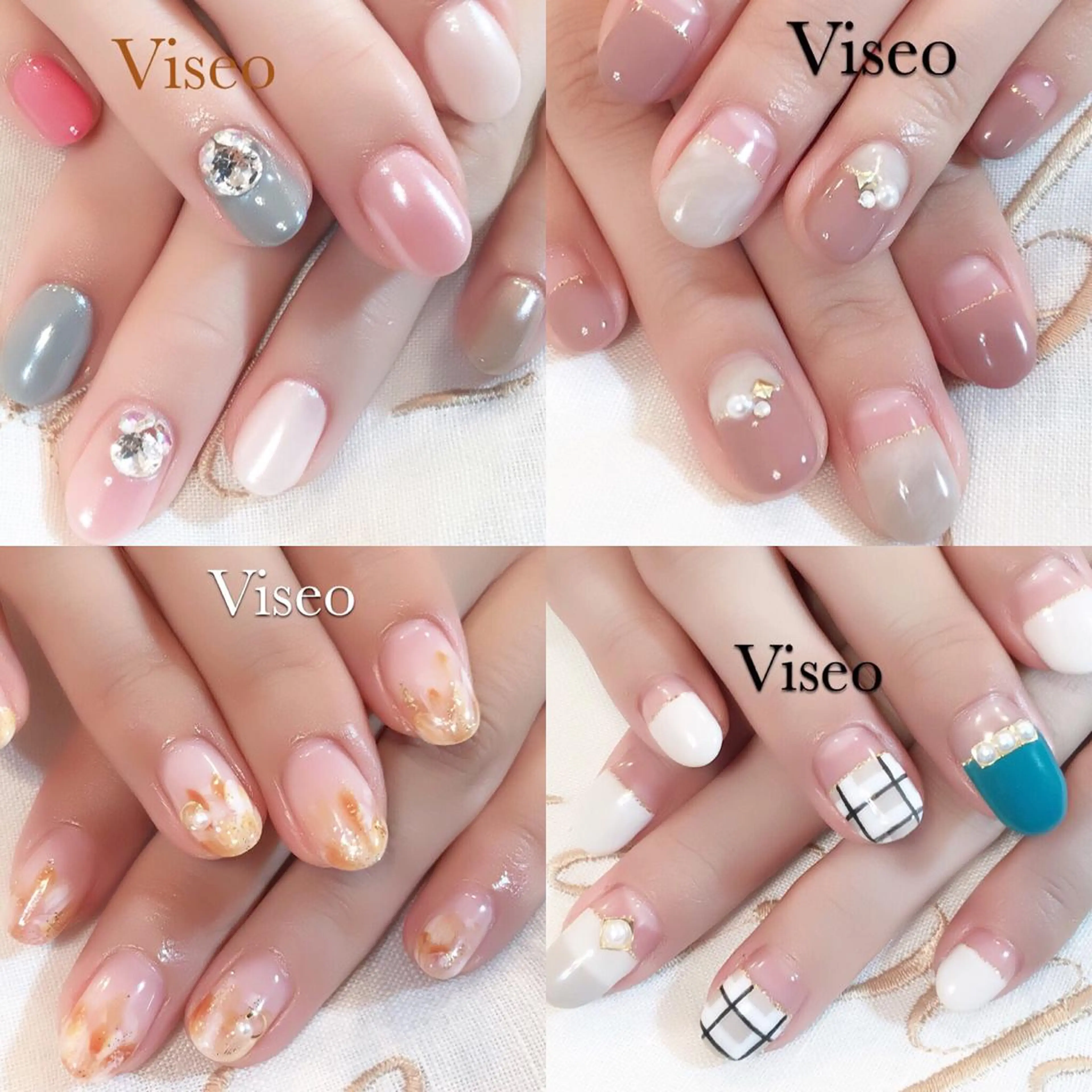 ネイル Viseo《6週間 長持ちパラジェル》のネイルデザイン