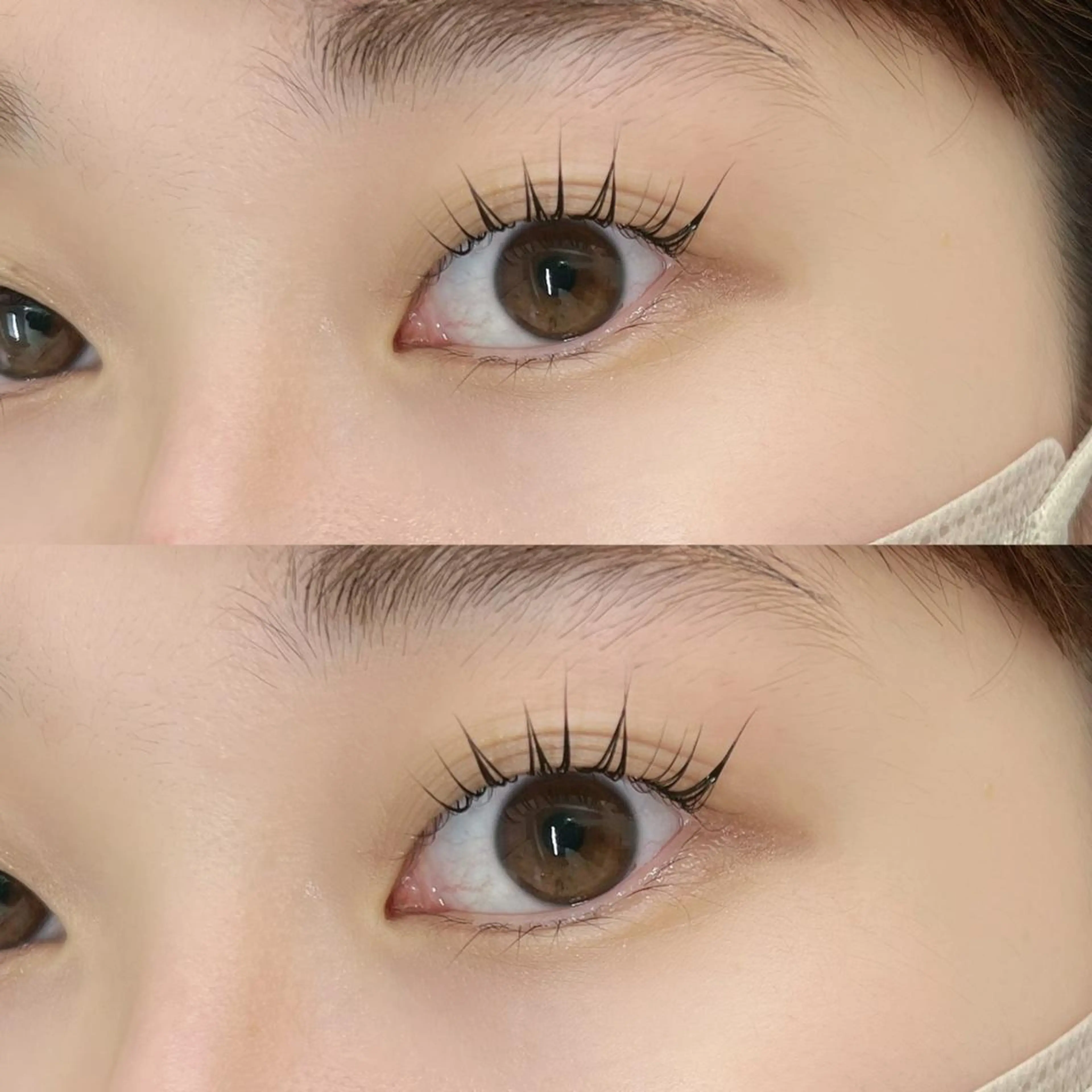 マツエク・マツパ パリジェンヌラッシュリフト オガワ 。のマツエク・マツパデザイン