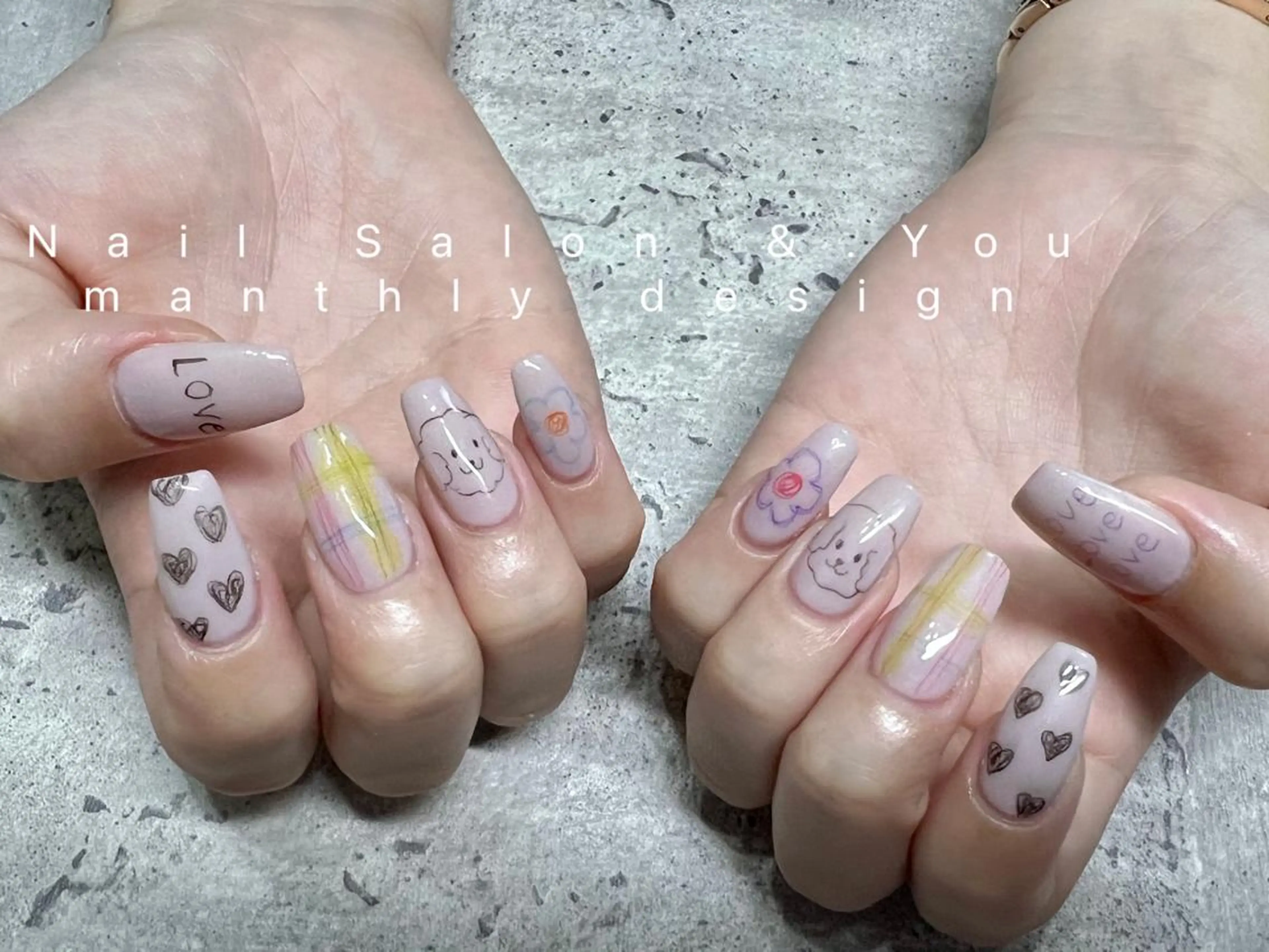 ネイル ハンドネイル Nail Salon &.Youのネイルデザイン